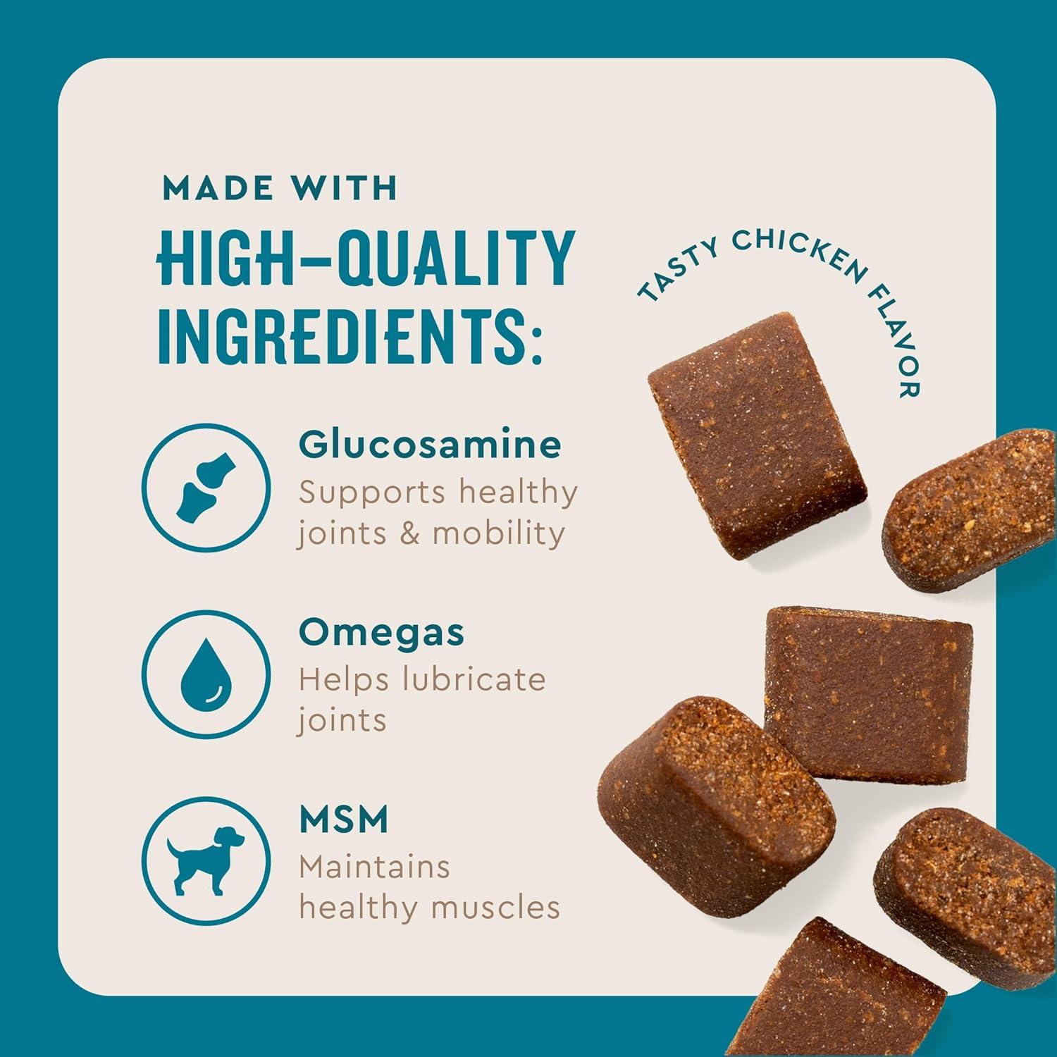 VetIQ Advanced Hip & Joint para Perros Sabor Pollo 60 Unidades