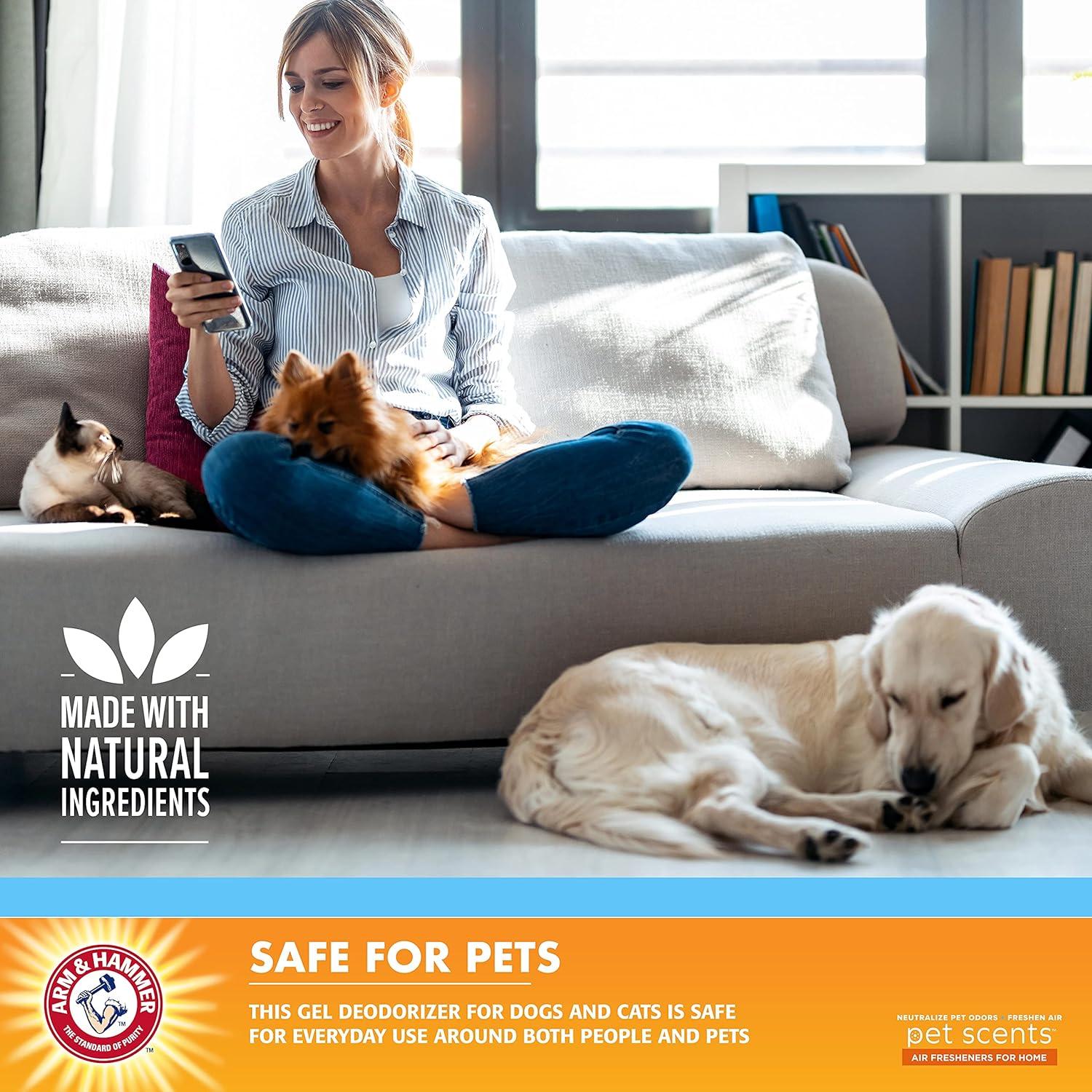 Gel Desodorante para Mascotas Arm & Hammer 12 oz Brisa Fresca