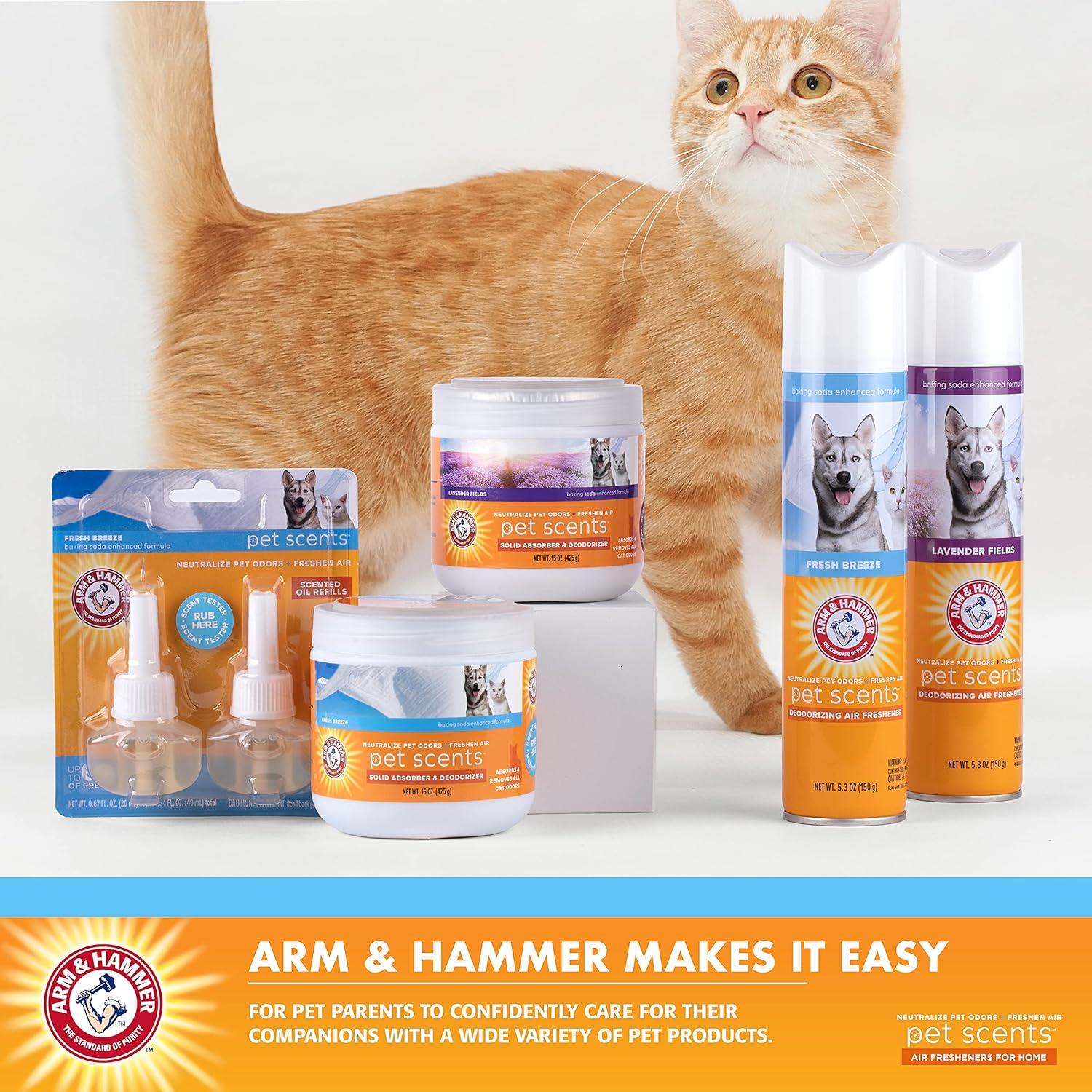 Gel Desodorante para Mascotas Arm & Hammer 12 oz Brisa Fresca