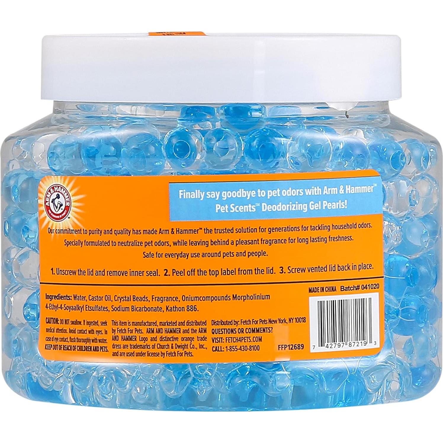 Gel Desodorante para Mascotas Arm & Hammer 12 oz Brisa Fresca