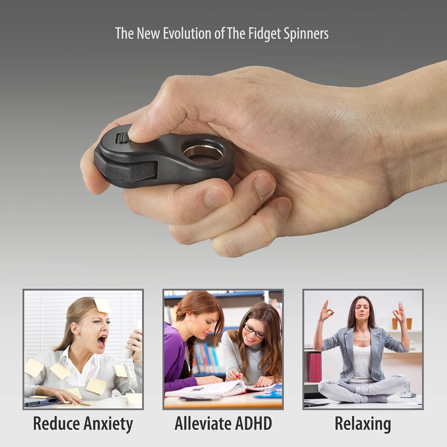 Juguete Antiestrés Yolscue Negro para Adultos y Niños