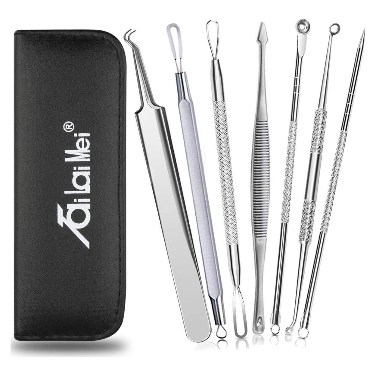 Kit de Removedor de Puntos Negros 7 Piezas TailaiMei Acero Inoxidable