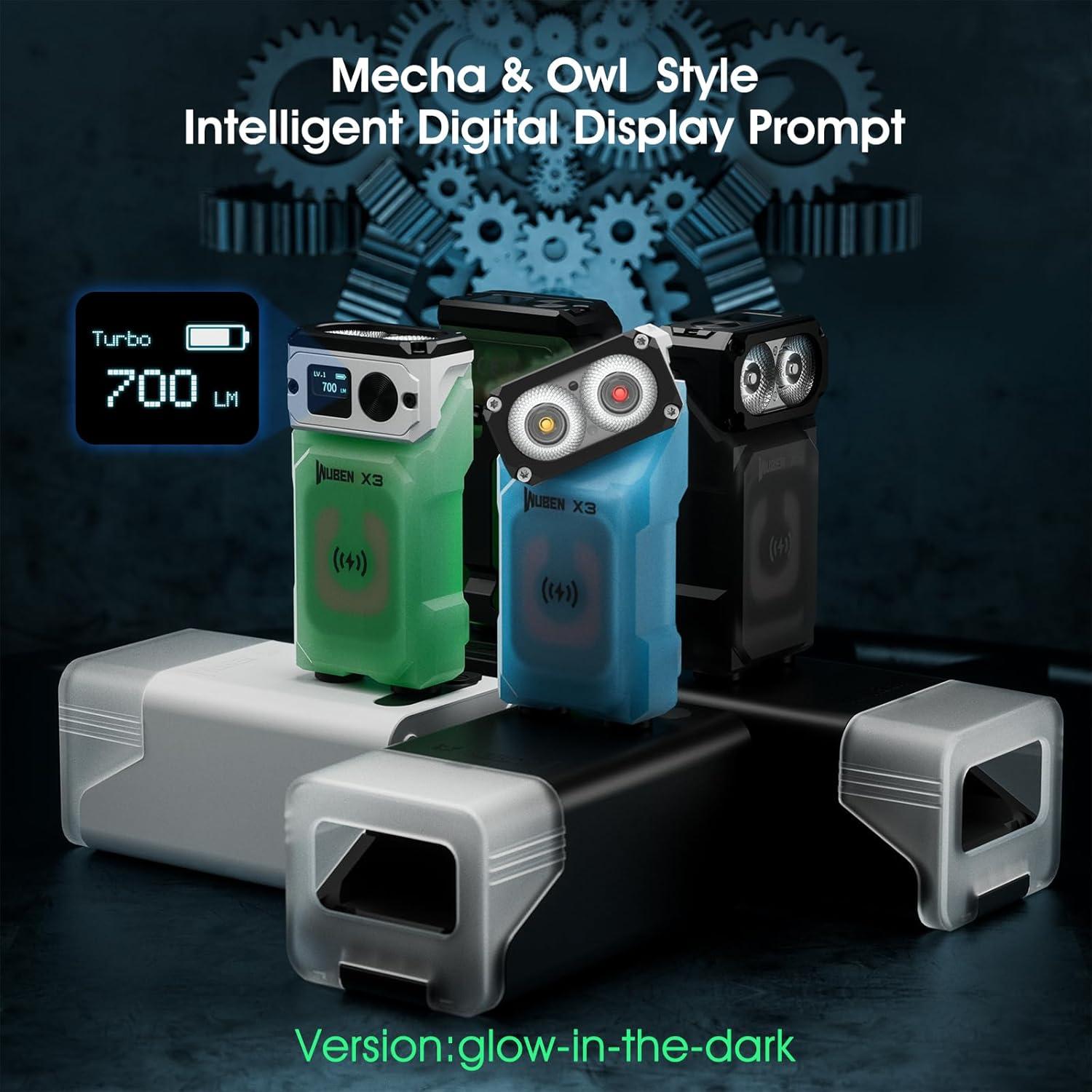 Linterna Mini WUBEN X3 700 Lúmenes Recargable IP65