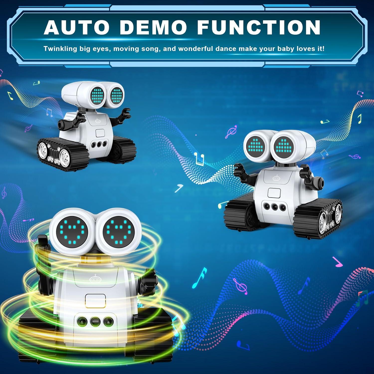 Robot Juguete Hamourd Pro con Walkie-Talkie y Detección de Gestos