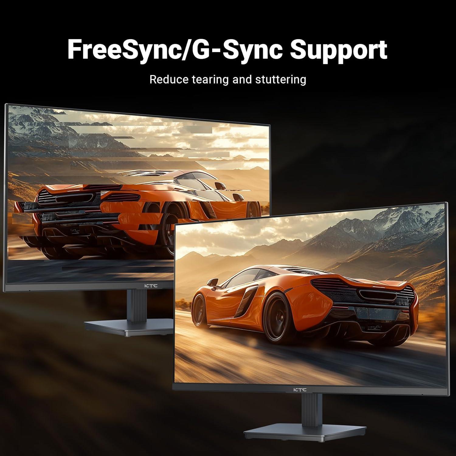 Monitor KTC FHD 24" 100Hz VA HDMI VGA Cuidado Ocular