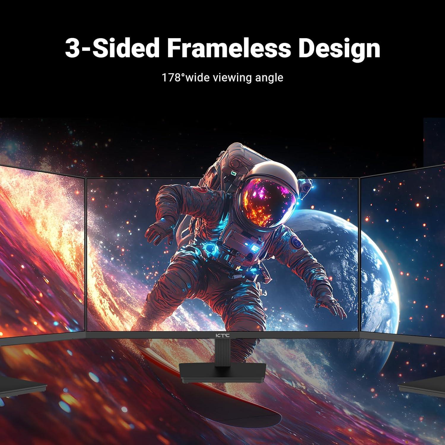 Monitor KTC FHD 24" 100Hz VA HDMI VGA Cuidado Ocular