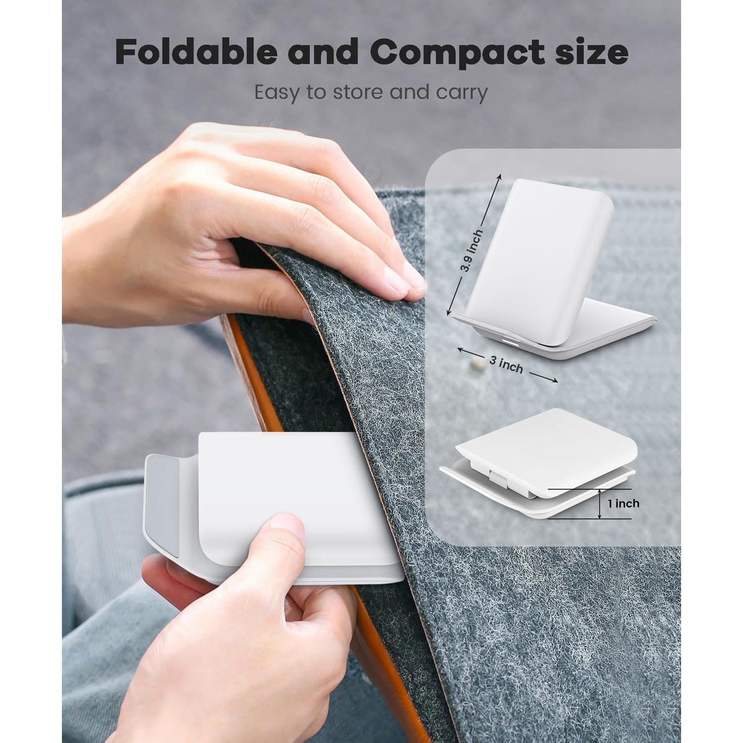 Estación de Carga Inalámbrica Samsung X7 - 15W Plegable Blanco