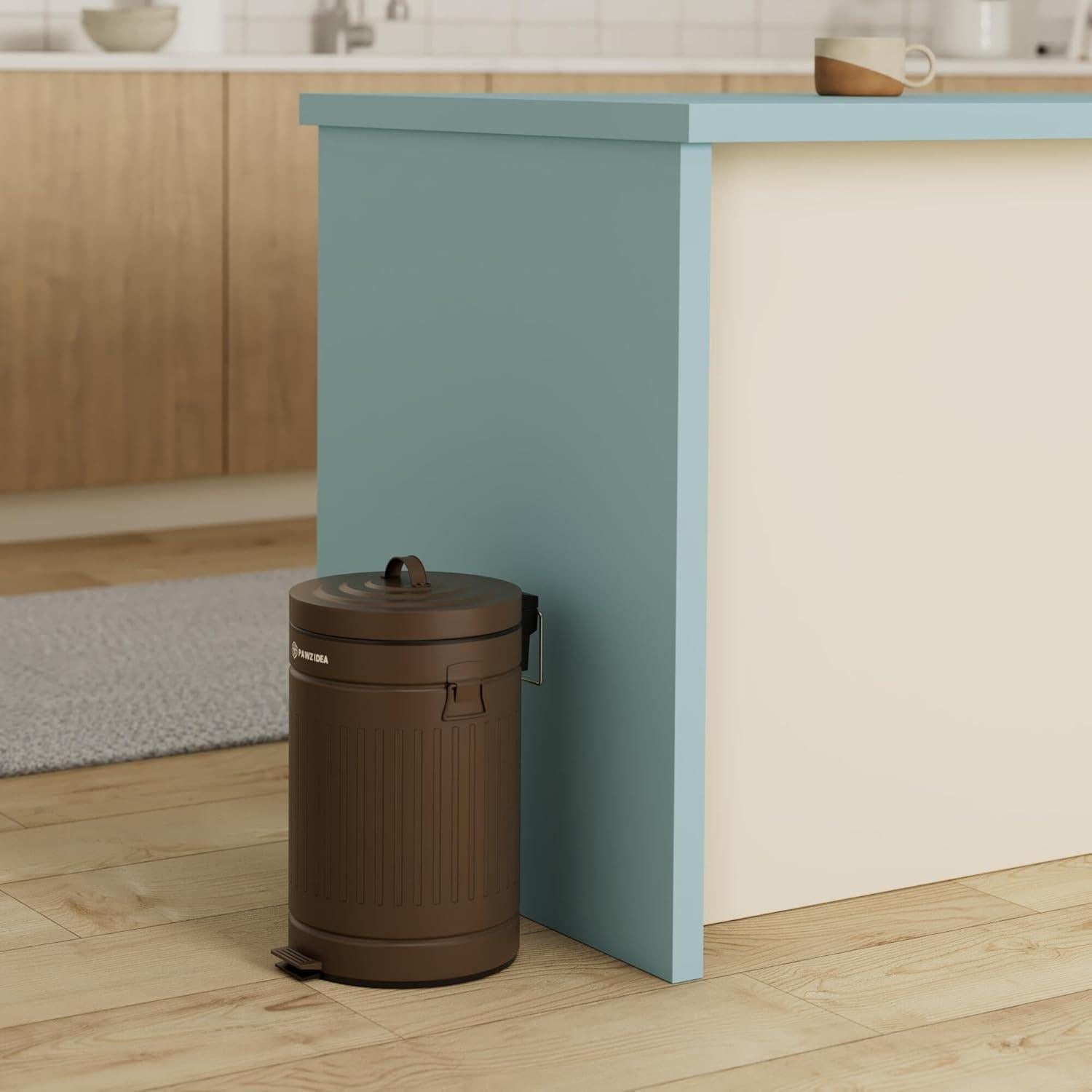 Cubo de Basura PAWZIDEA 11.6L para Excremento de Perro