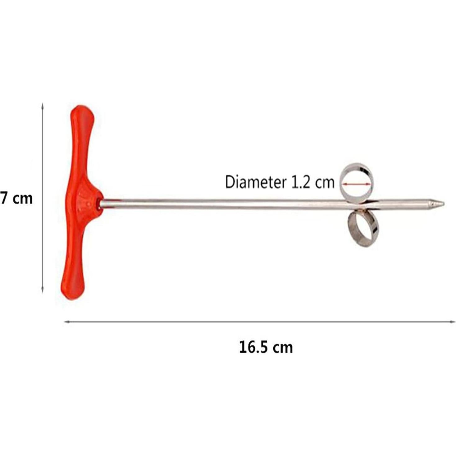 Cuchillo Espiral MEETCUTE de Acero Inoxidable 16.5 cm