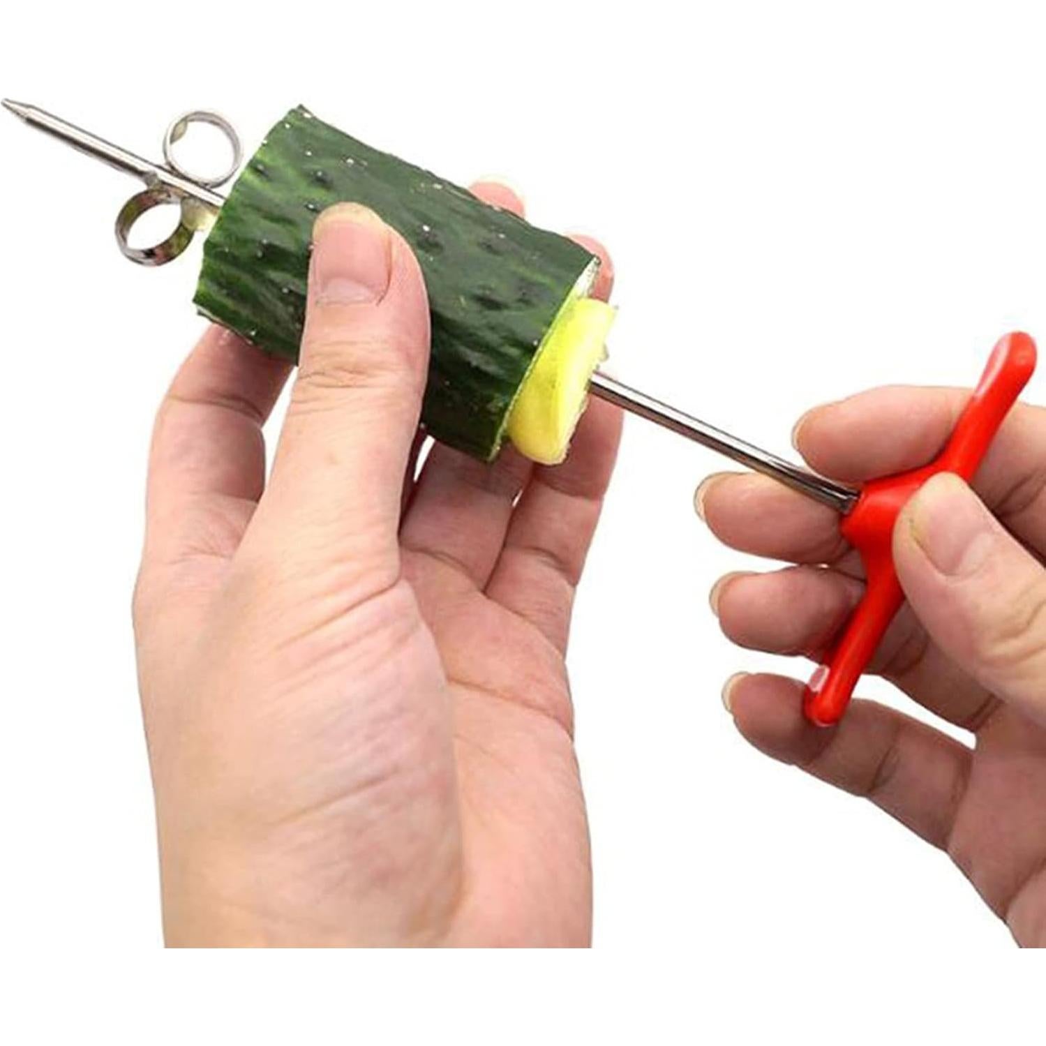 Cuchillo Espiral MEETCUTE de Acero Inoxidable 16.5 cm