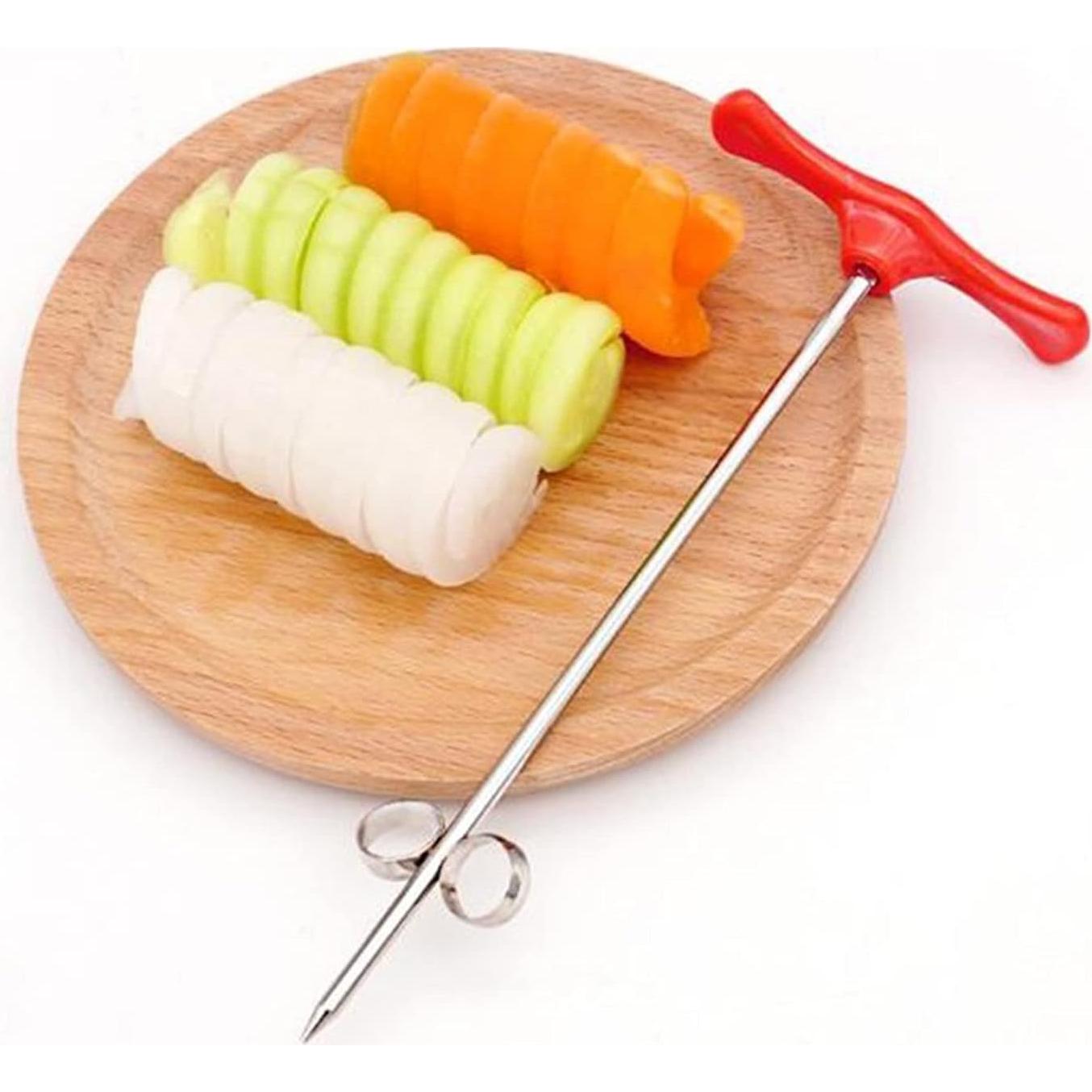 Cuchillo Espiral MEETCUTE de Acero Inoxidable 16.5 cm