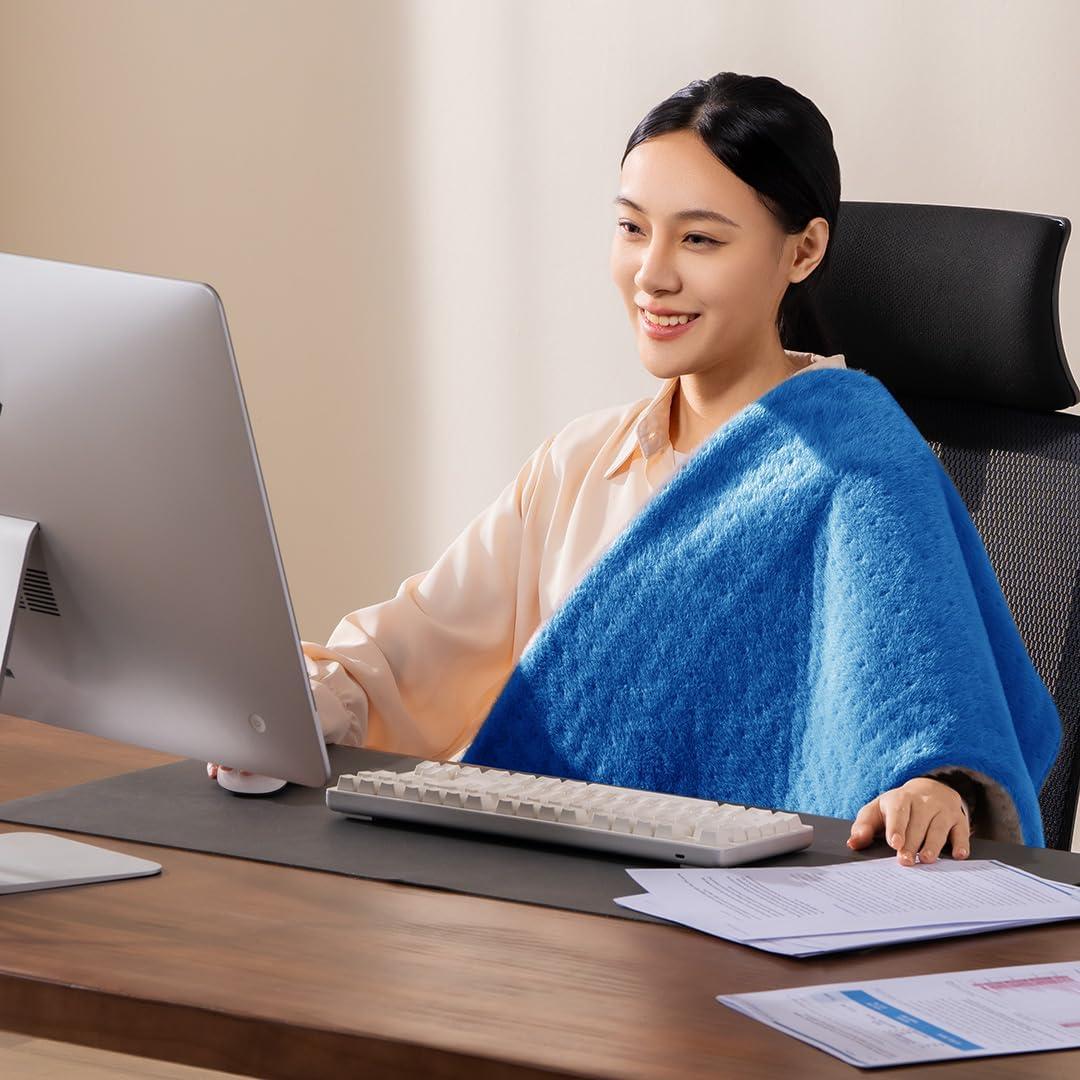 Almohadilla Térmica Boncare XXL Azul 43x84 cm 6 Niveles Calor