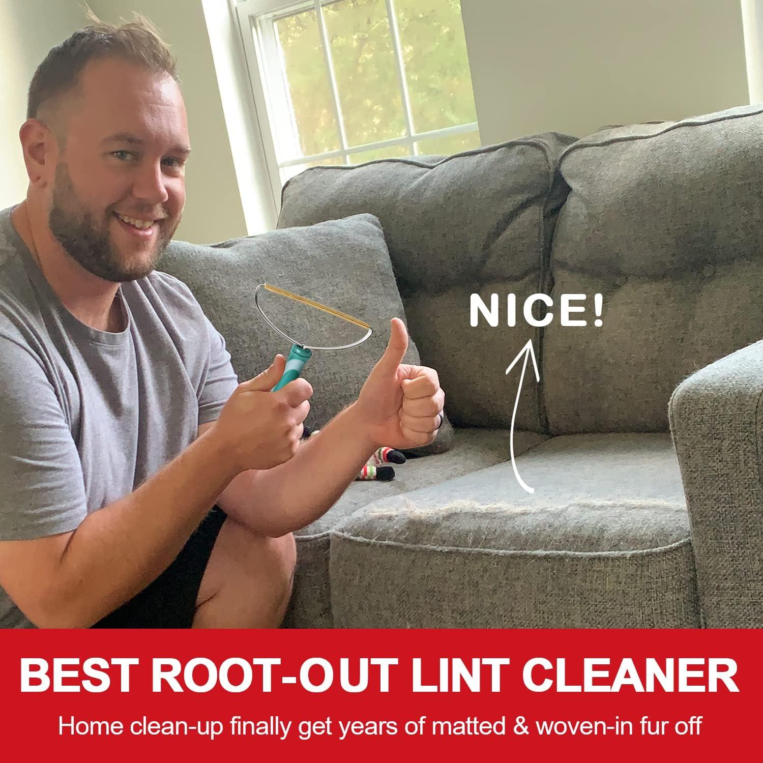 Removedor de Pelo de Mascota ELEMSY Verde y Gris, Manual