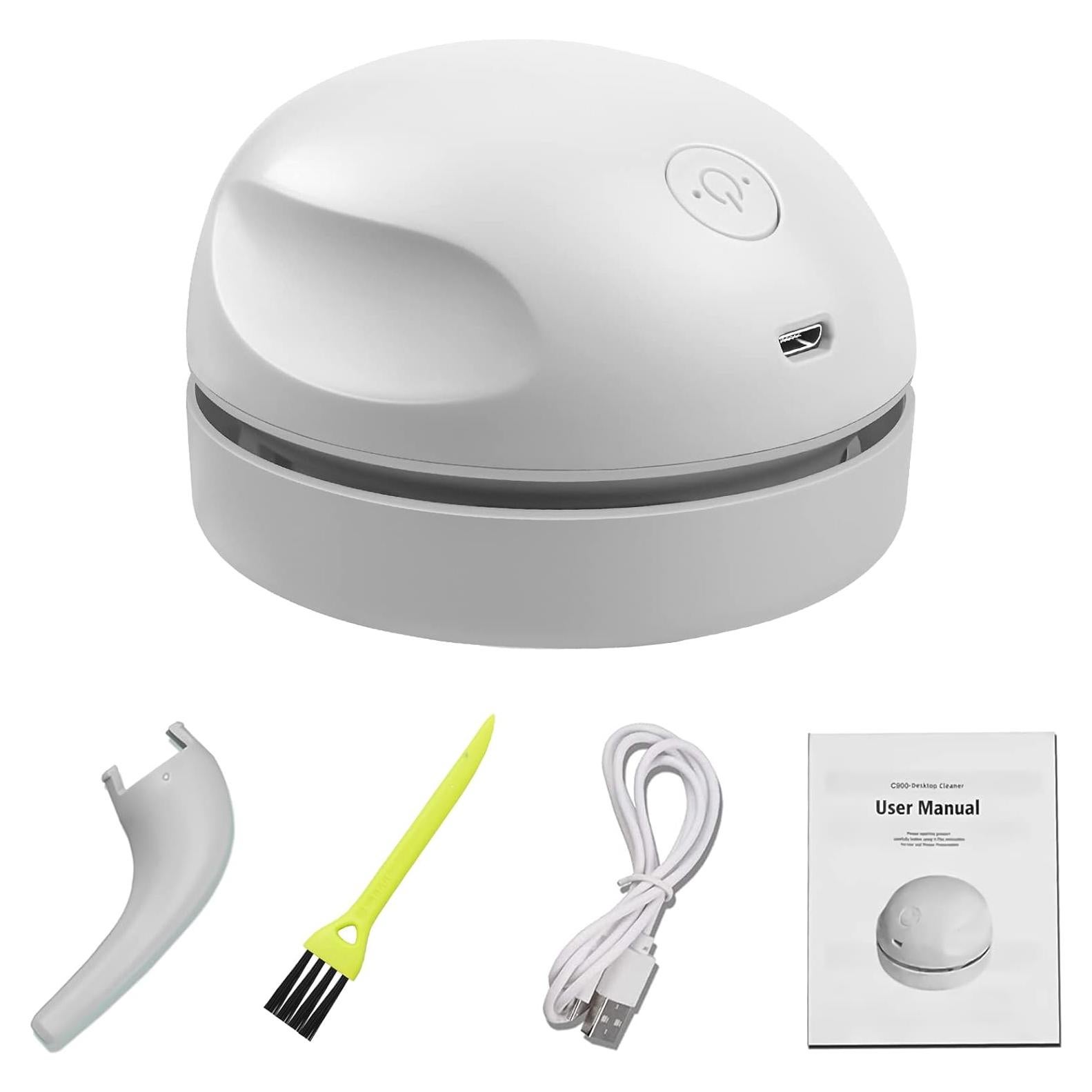 Aspiradora de Escritorio Prowithlin USB Mini Portátil Gris