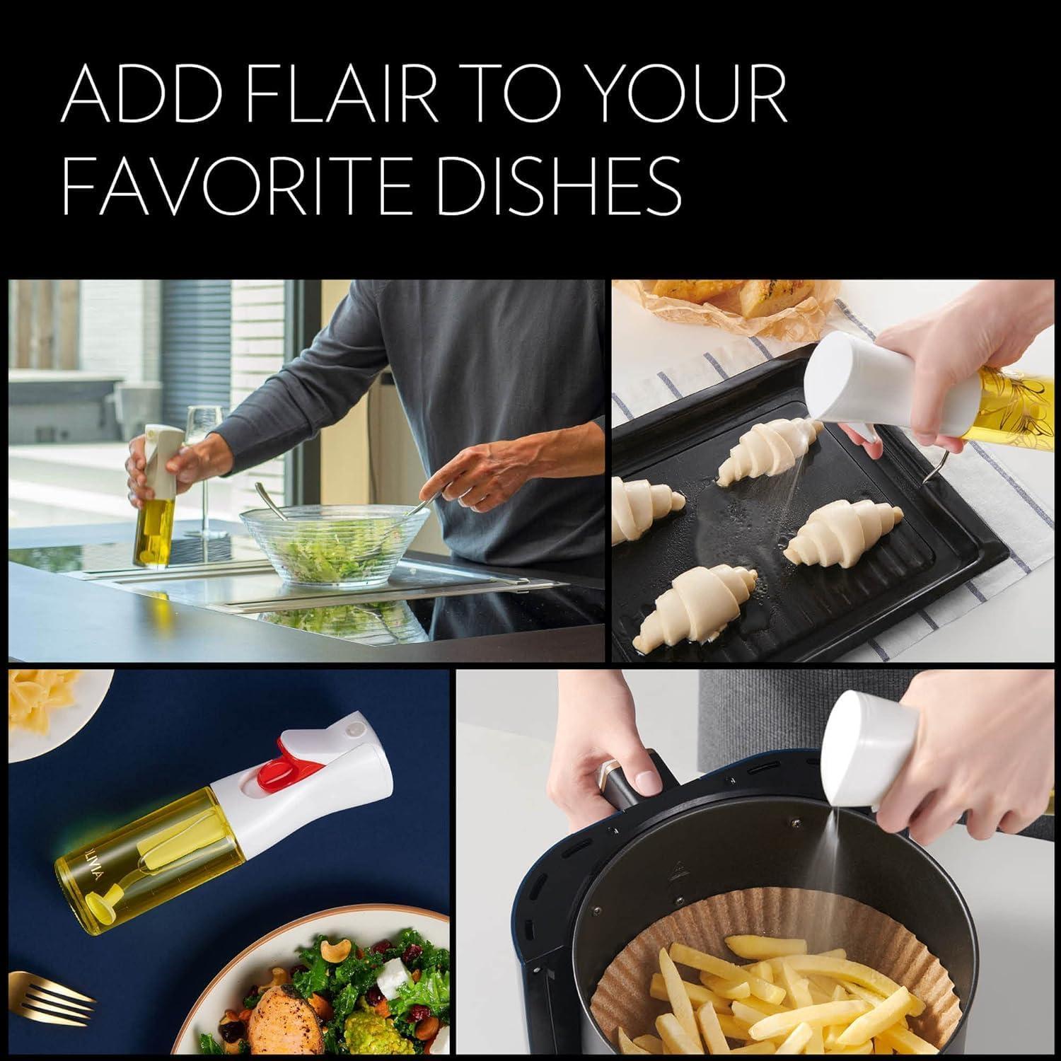 Pulverizador de Aceite FLAIROSOL 130ml Vidrio Dorado