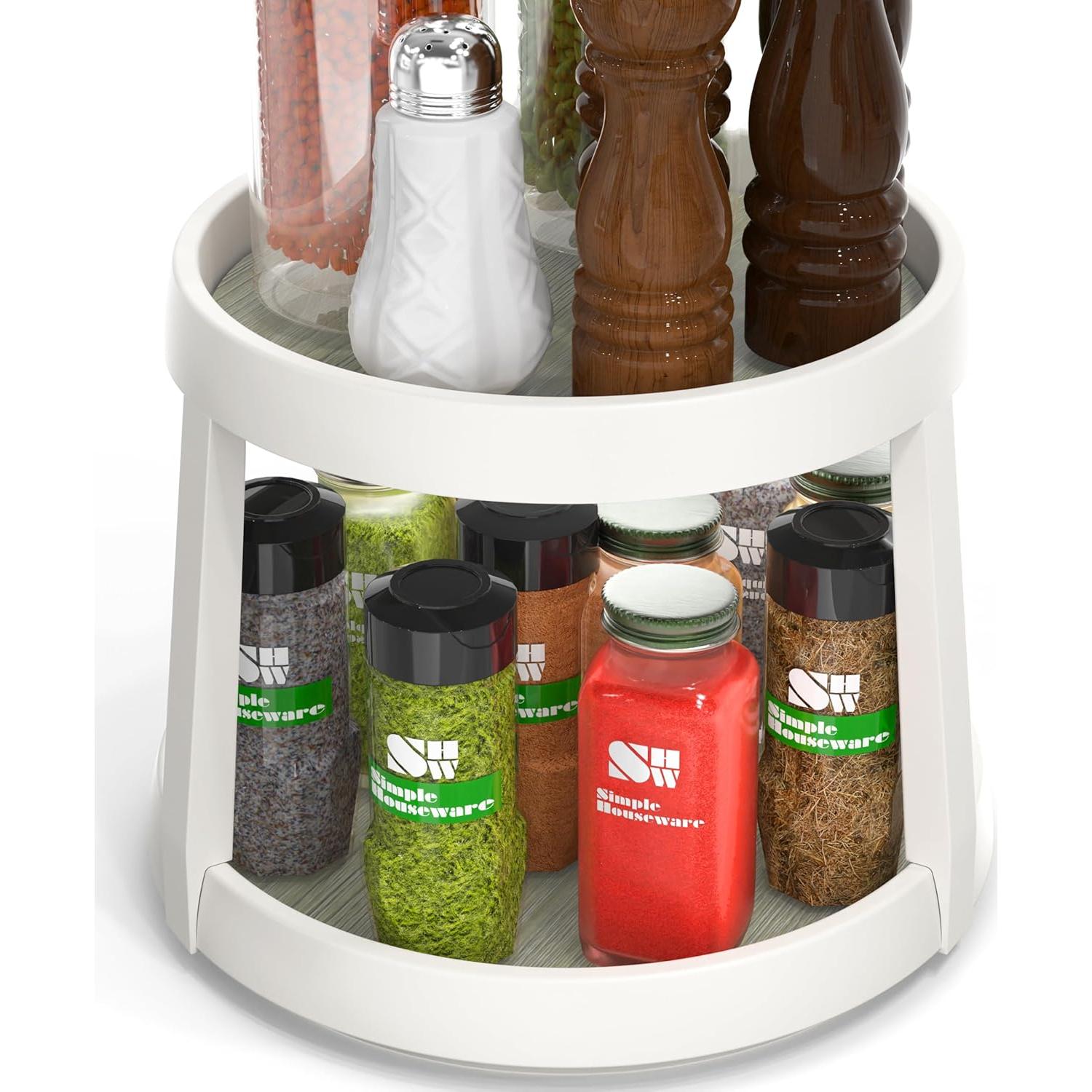 Organizador Giratorio 2 Niveles Simple Houseware Arce 25.4cm