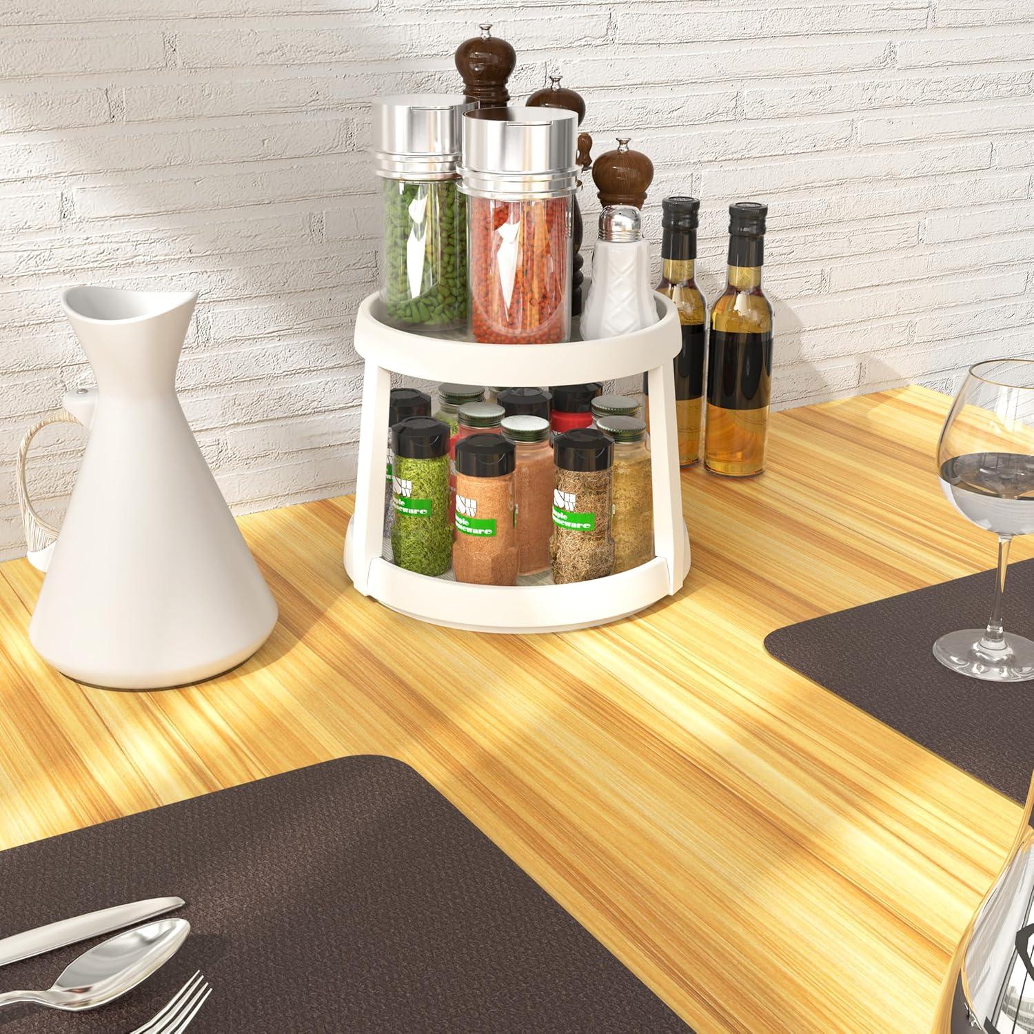 Organizador Giratorio 2 Niveles Simple Houseware Arce 25.4cm