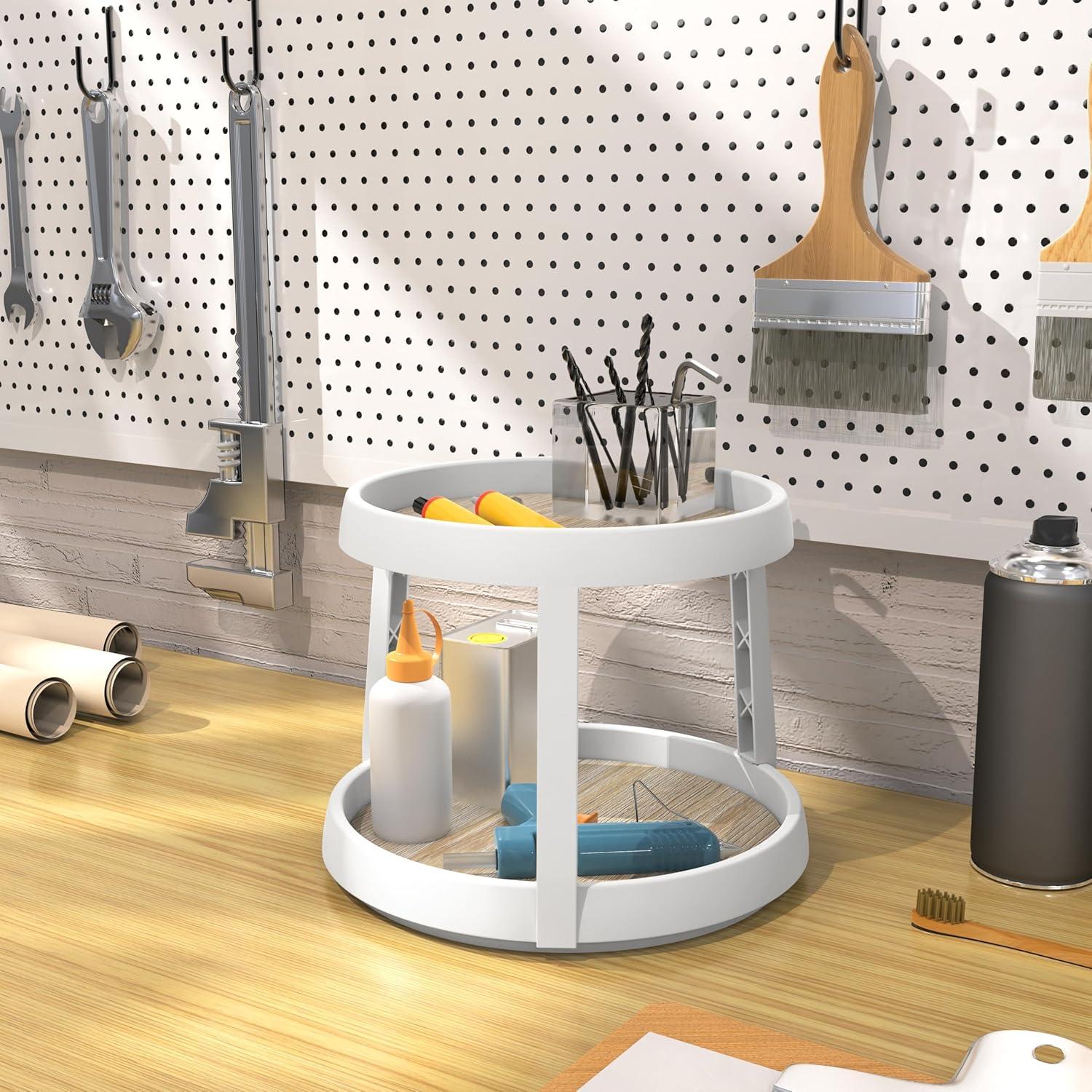 Organizador Giratorio 2 Niveles Simple Houseware Arce 25.4cm