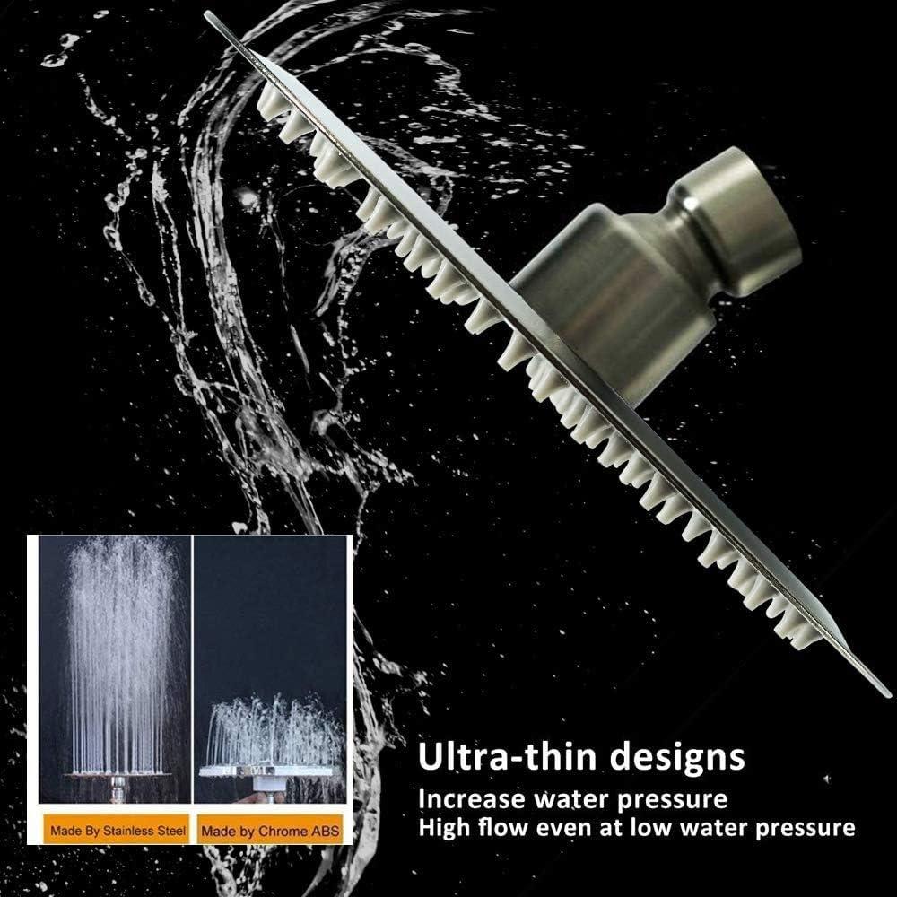 Cabezal de Ducha de Lluvia NearMoon 15.24 cm Acero Inoxidable