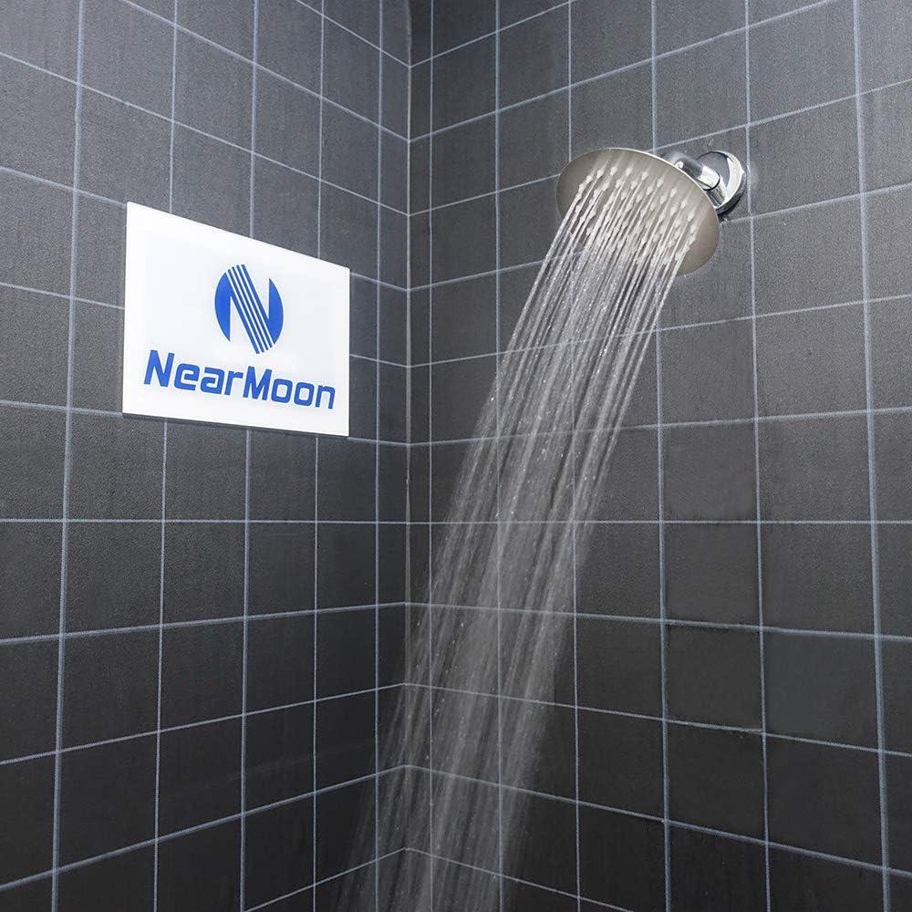 Cabezal de Ducha de Lluvia NearMoon 15.24 cm Acero Inoxidable