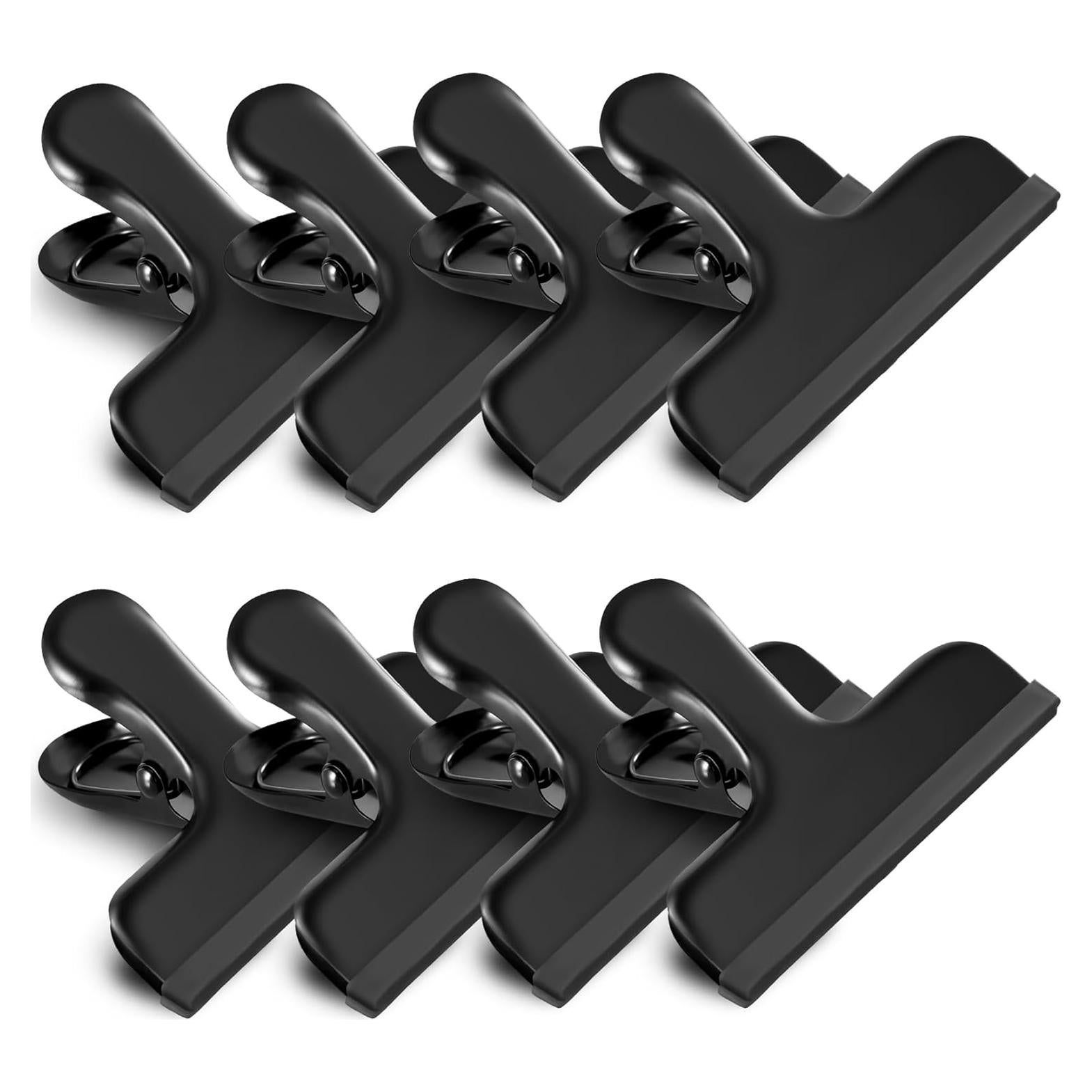 Clips para Bolsas de Comida HOUSE AGAIN 8 Piezas Acero Inoxidable