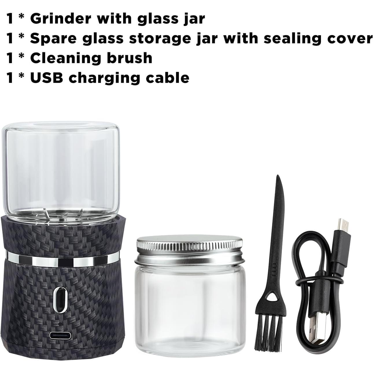 Molino Eléctrico MOFOGDR Mini Especias 50ml Recargable