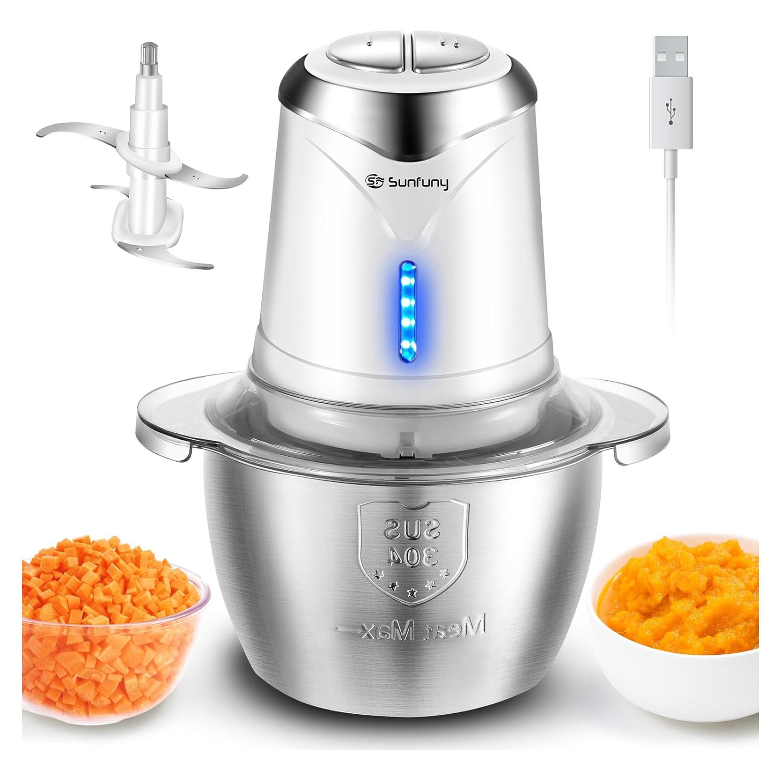 Procesador de Alimentos SF SUNFUNY 1.2L Inalámbrico USB