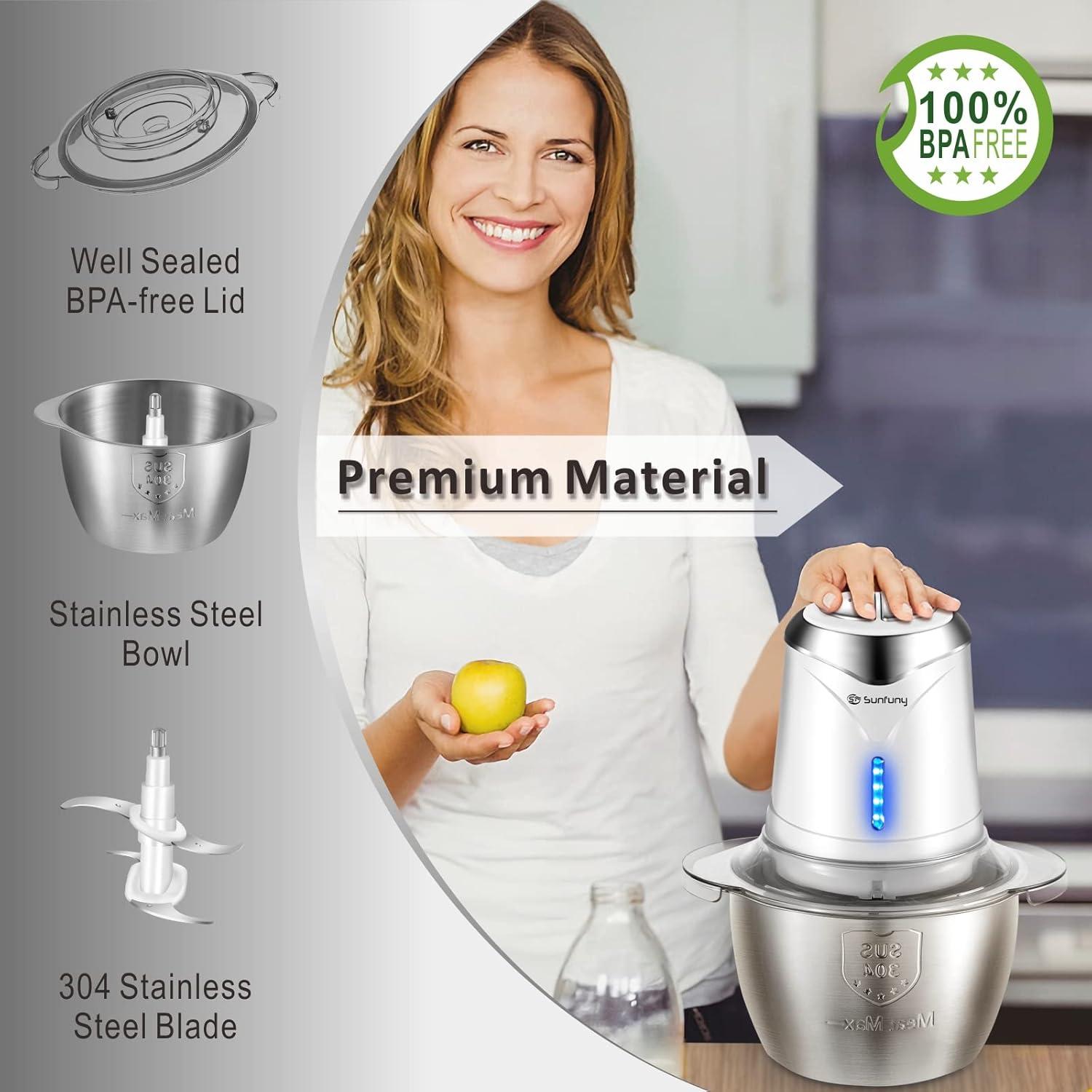 Procesador de Alimentos SF SUNFUNY 1.2L Inalámbrico USB