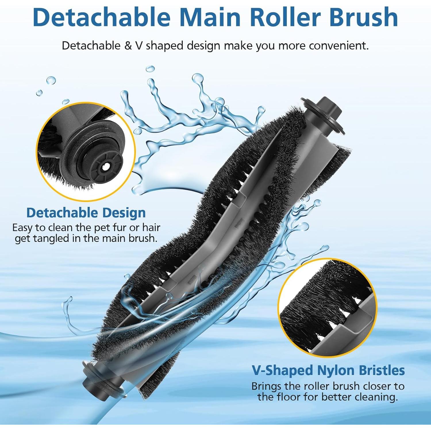 Repuestos Airrobo P20 - 14 Piezas, Filtros y Cepillos