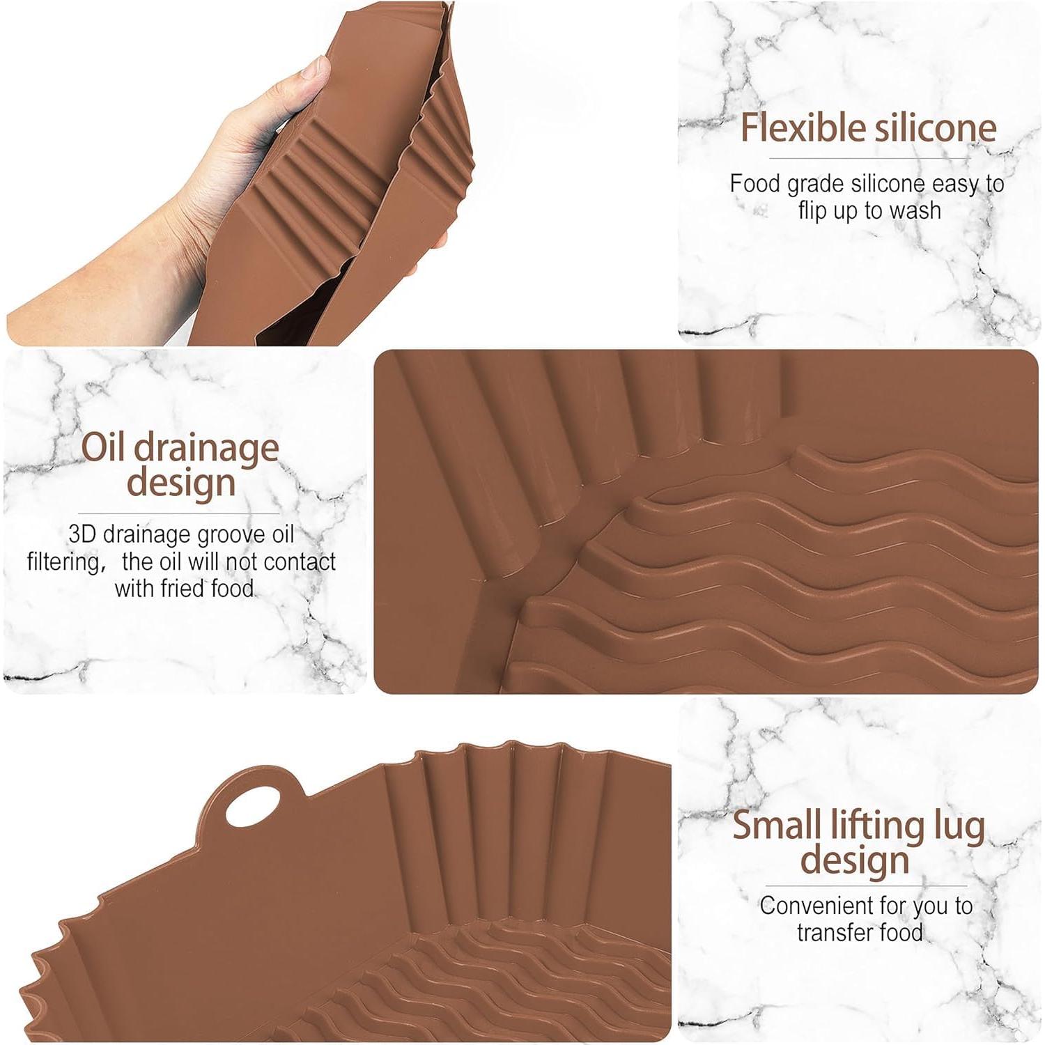 Forros de Silicona Reutilizables Boribim 20.5 cm 2 PCS