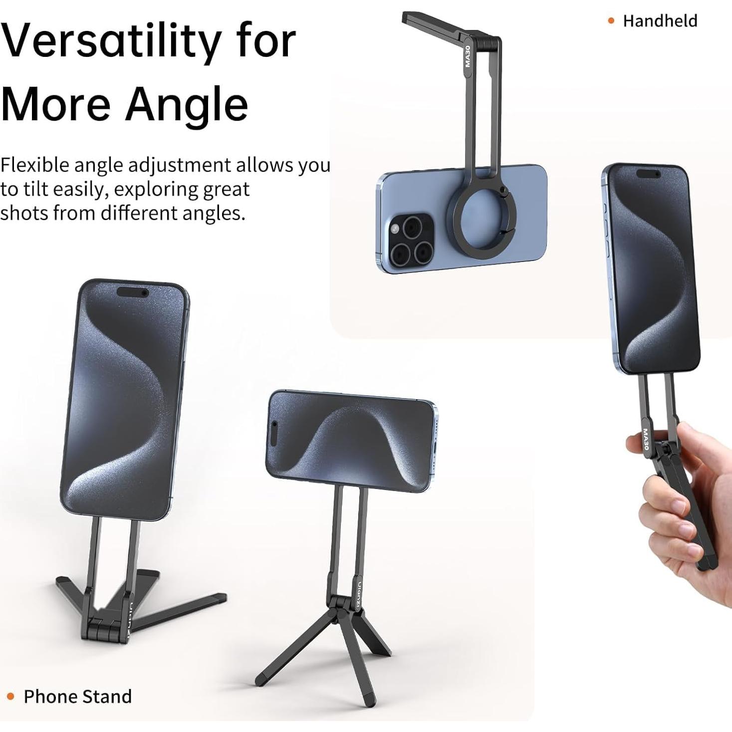 Soporte de trípode magnético ULANZI MA30 para teléfono celular