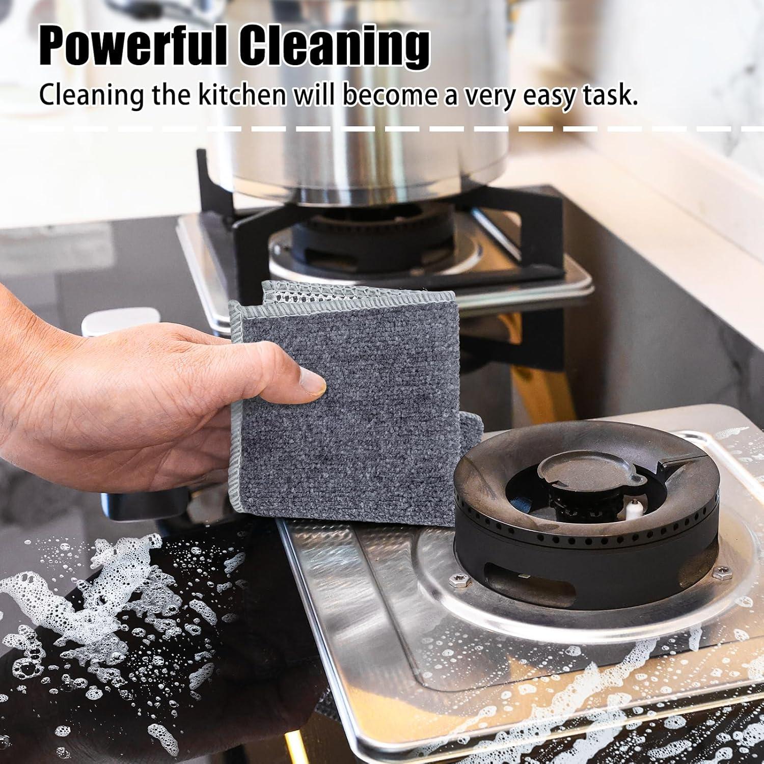 Paños de Alambre de Acero Navona 12 Pcs Doble Capa No Rayante