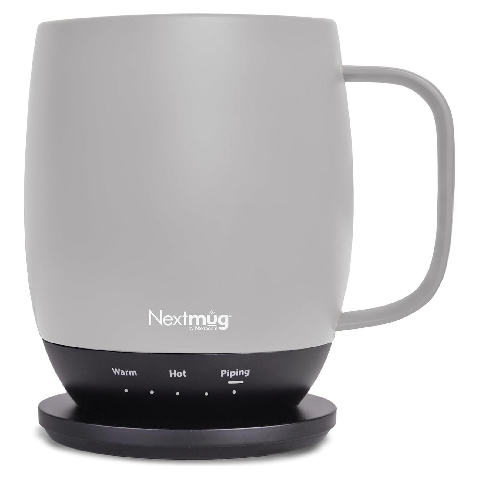 Taza autocalentable Nextmug 414 ml color Almendra