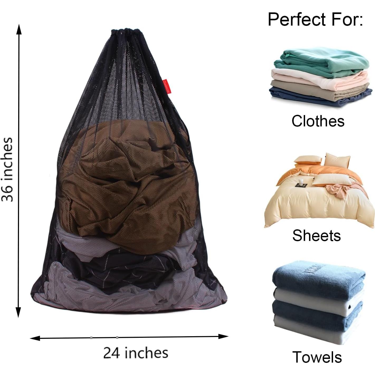 Bolsa de Lavandería de Malla DuomiW - 3 Piezas 61x91 cm