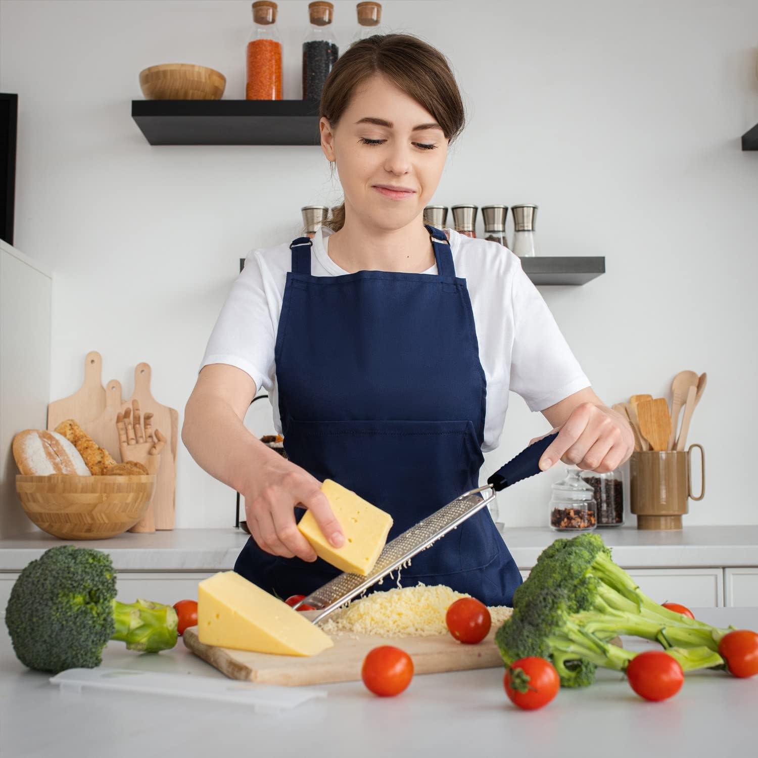 Rallador Deiss PRO Acero Inoxidable Negro 37.5 cm - Queso, Limón, Verduras