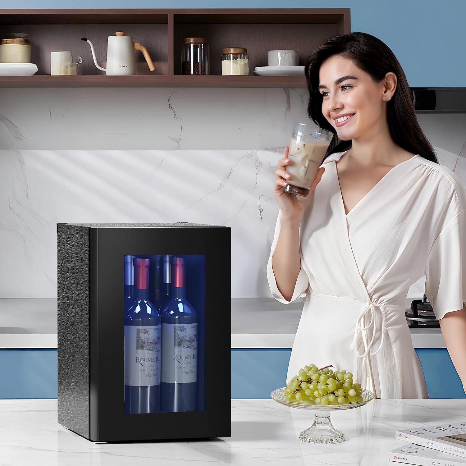 Refrigerador de Vino Encimera Antarctic Star 0.017 m³ 4 Botellas