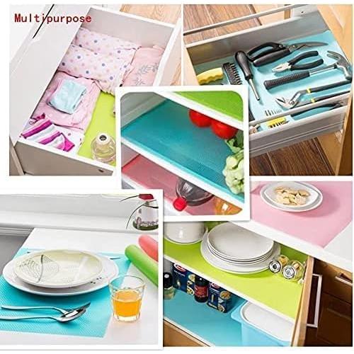 7 Alfombrillas para Refrigerador Aiosscd Lavables EVA Multicolor