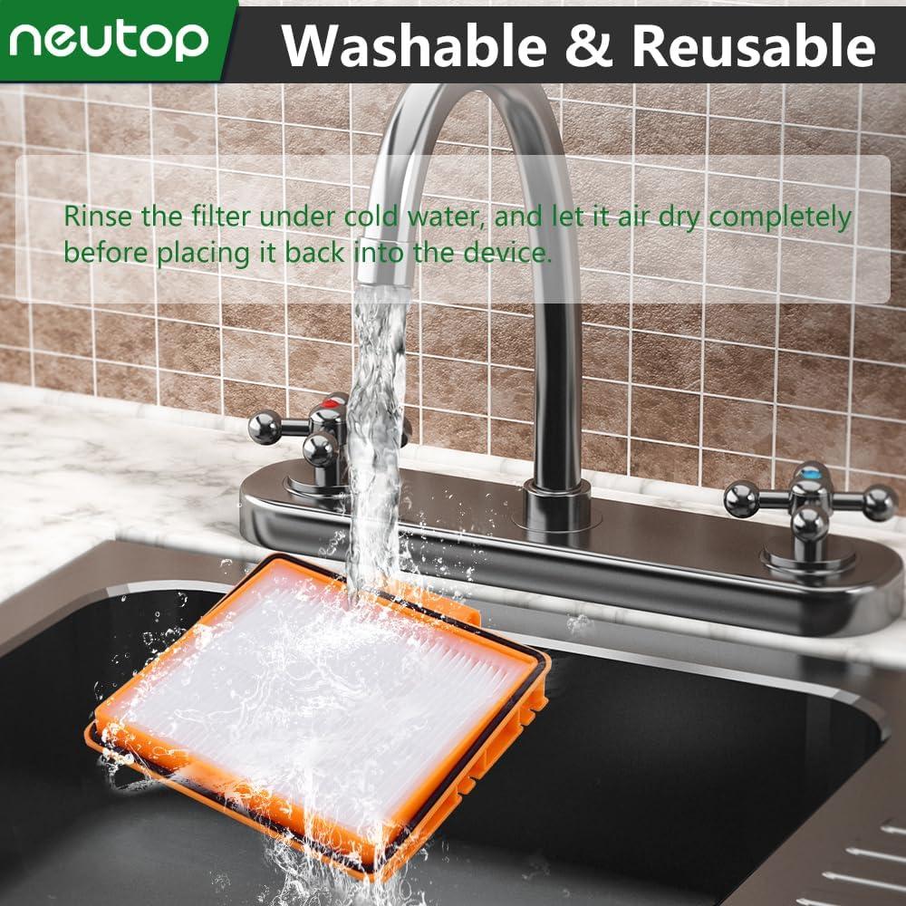 Filtros HEPA Neutop para Robots Aspiradores Shark - 4 Pzs