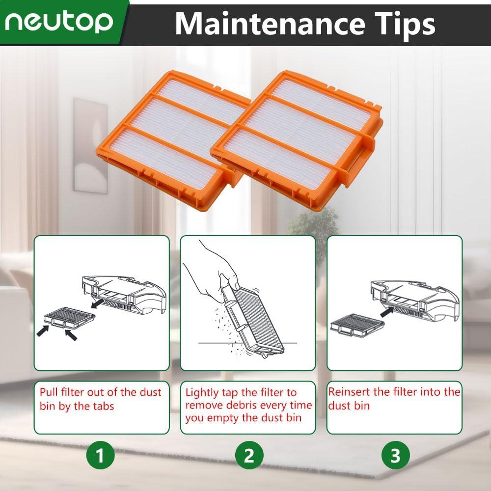 Filtros HEPA Neutop para Robots Aspiradores Shark - 4 Pzs