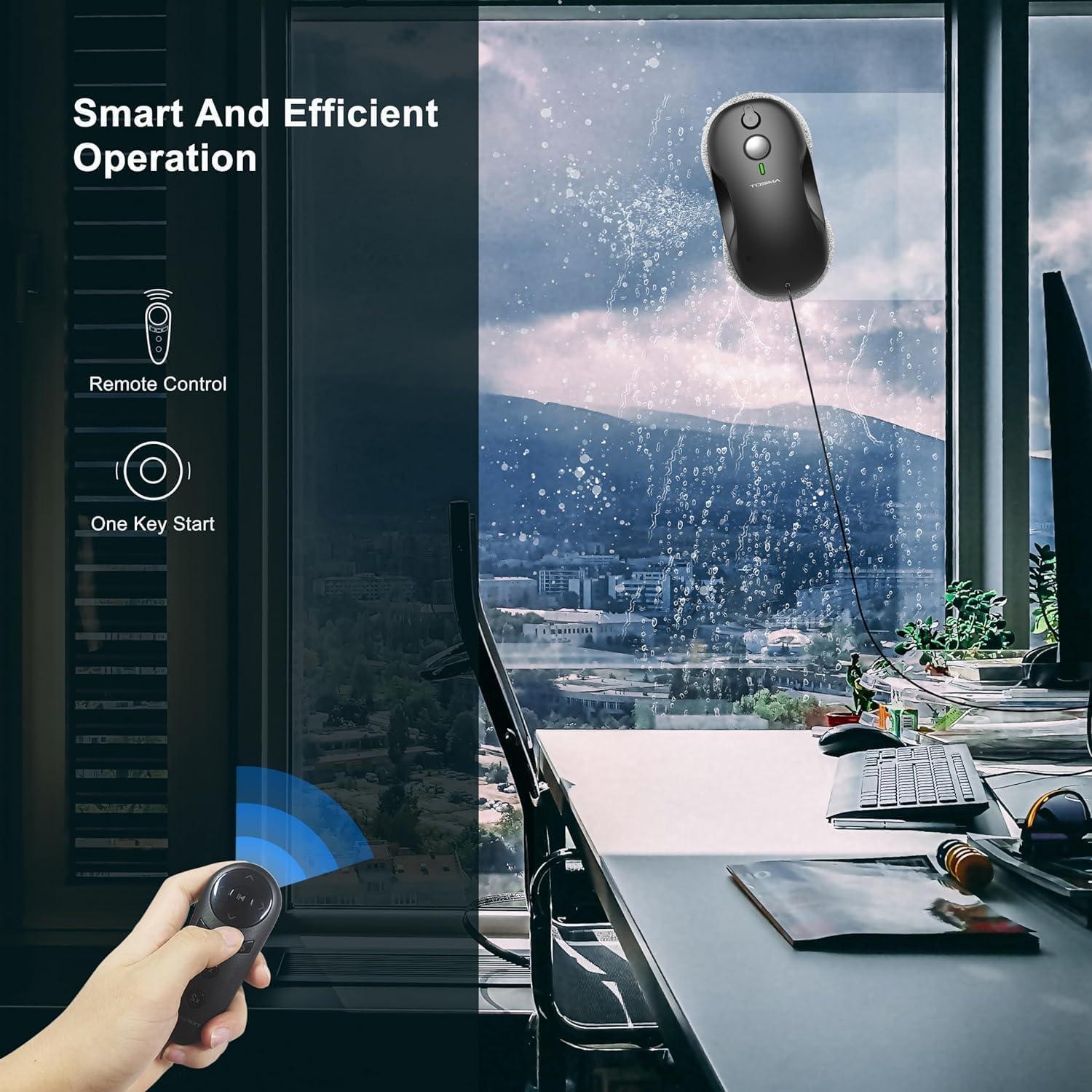 Robot Limpiador de Ventanas Tosima W3 - Inteligente y Seguro