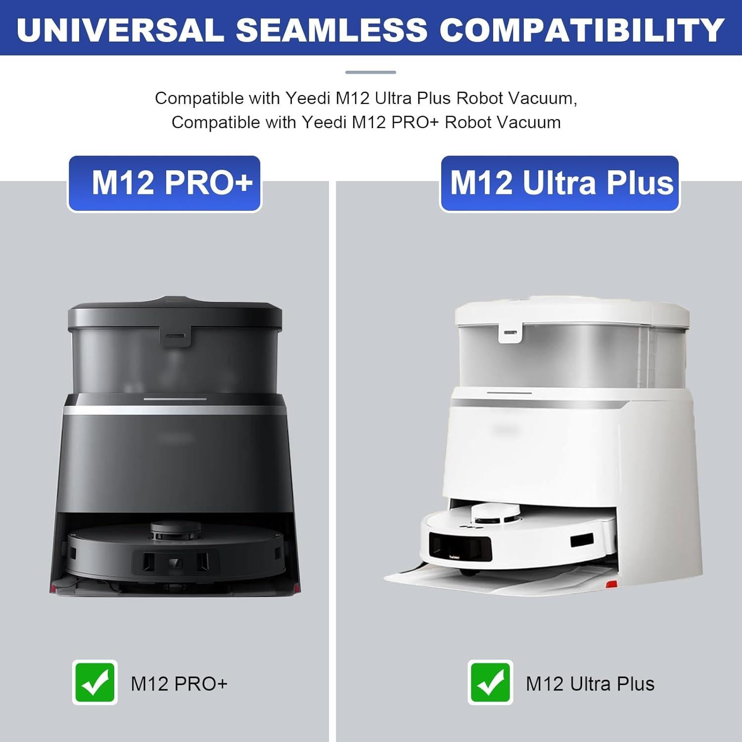 Accesorios Yeedi M12 Ultra Plus y PRO+ Kit de Reemplazo