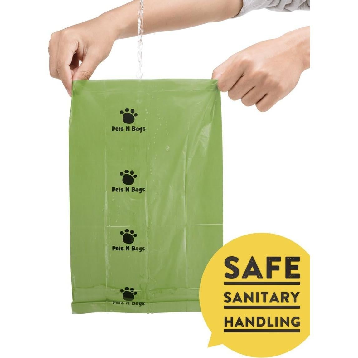 Bolsas de Excremento Pets N Bags 16 Rollos Biodegradables