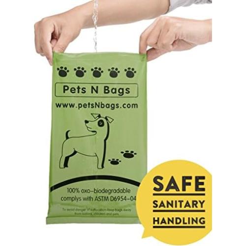 Bolsas de Excremento Pets N Bags 16 Rollos Biodegradables