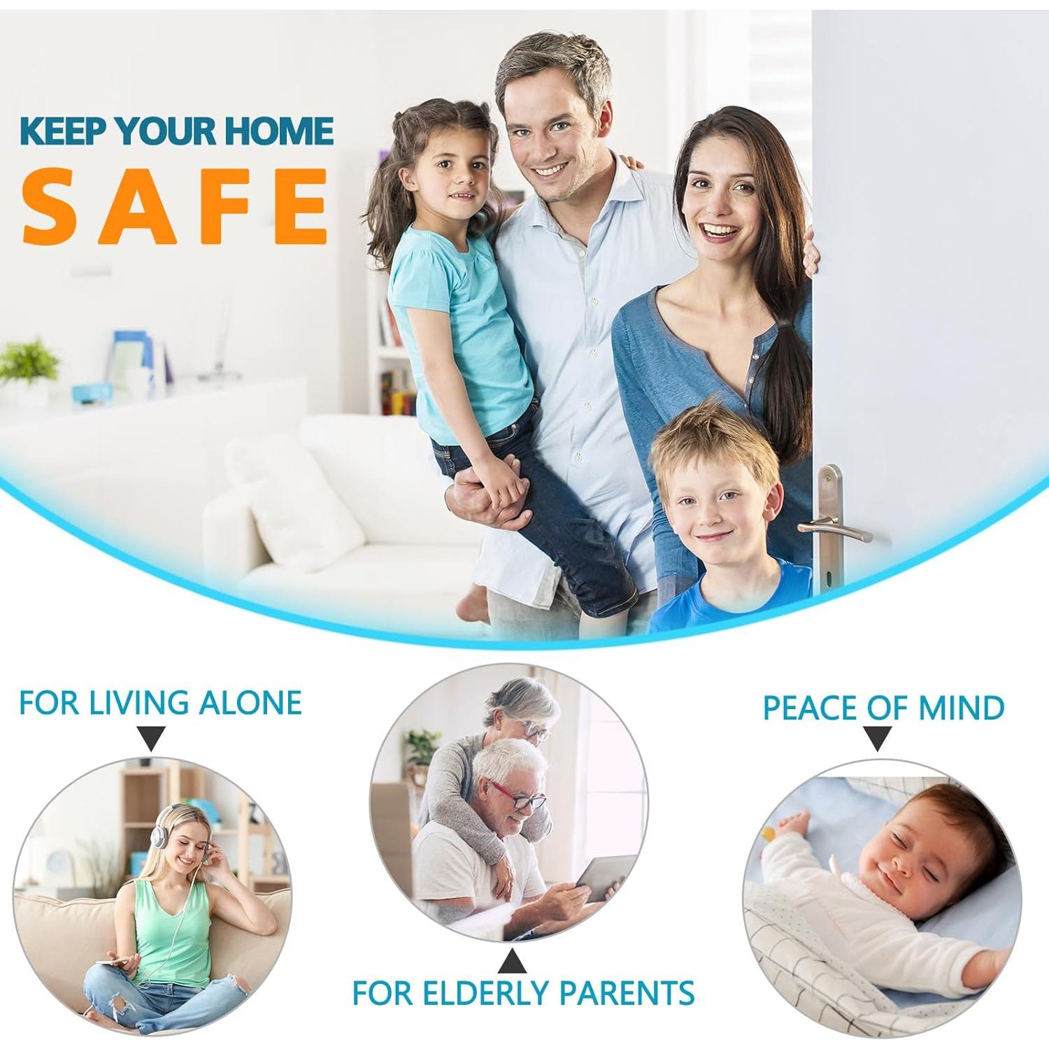 Cerradura de Seguridad WINONLY para Puertas - Refuerzo Niños 3 Paquetes