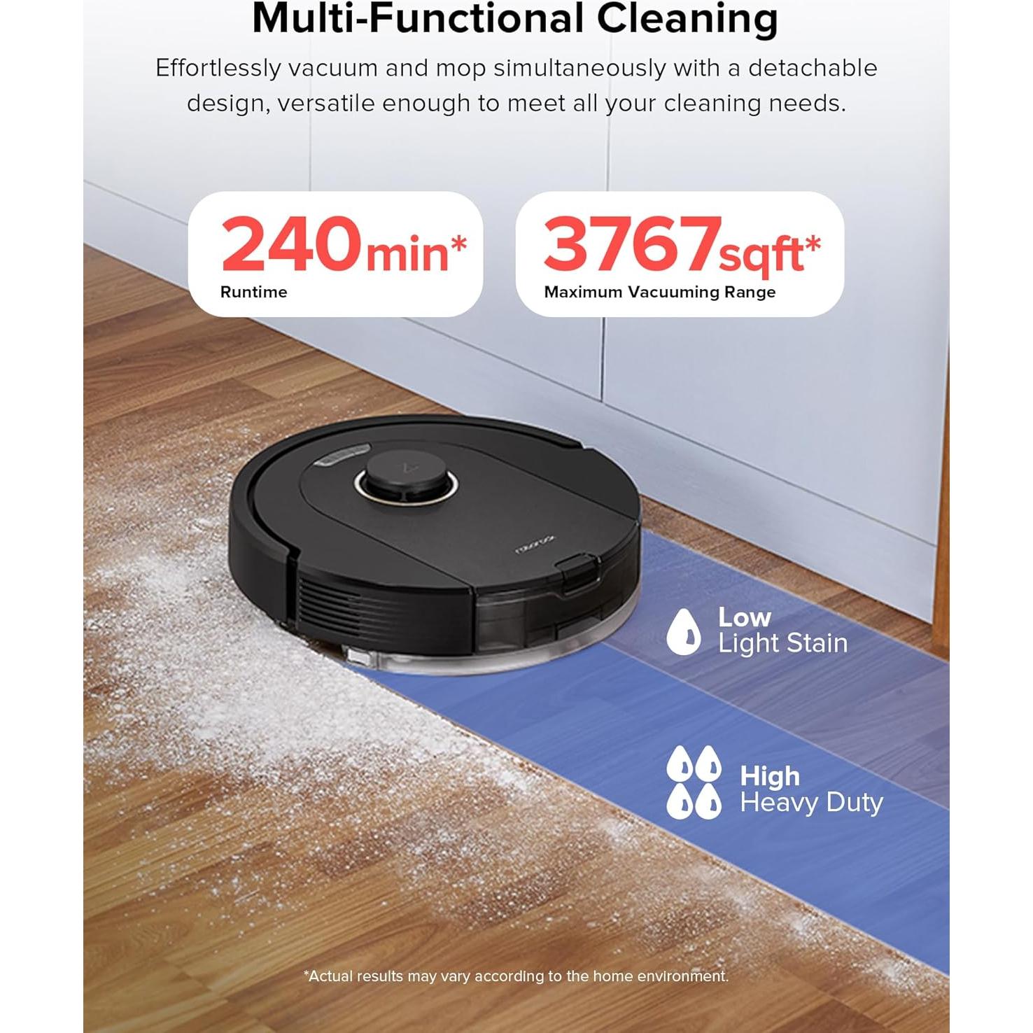 Aspiradora Robot Roborock Q5 Pro+ con Auto-Vaciado 5500Pa