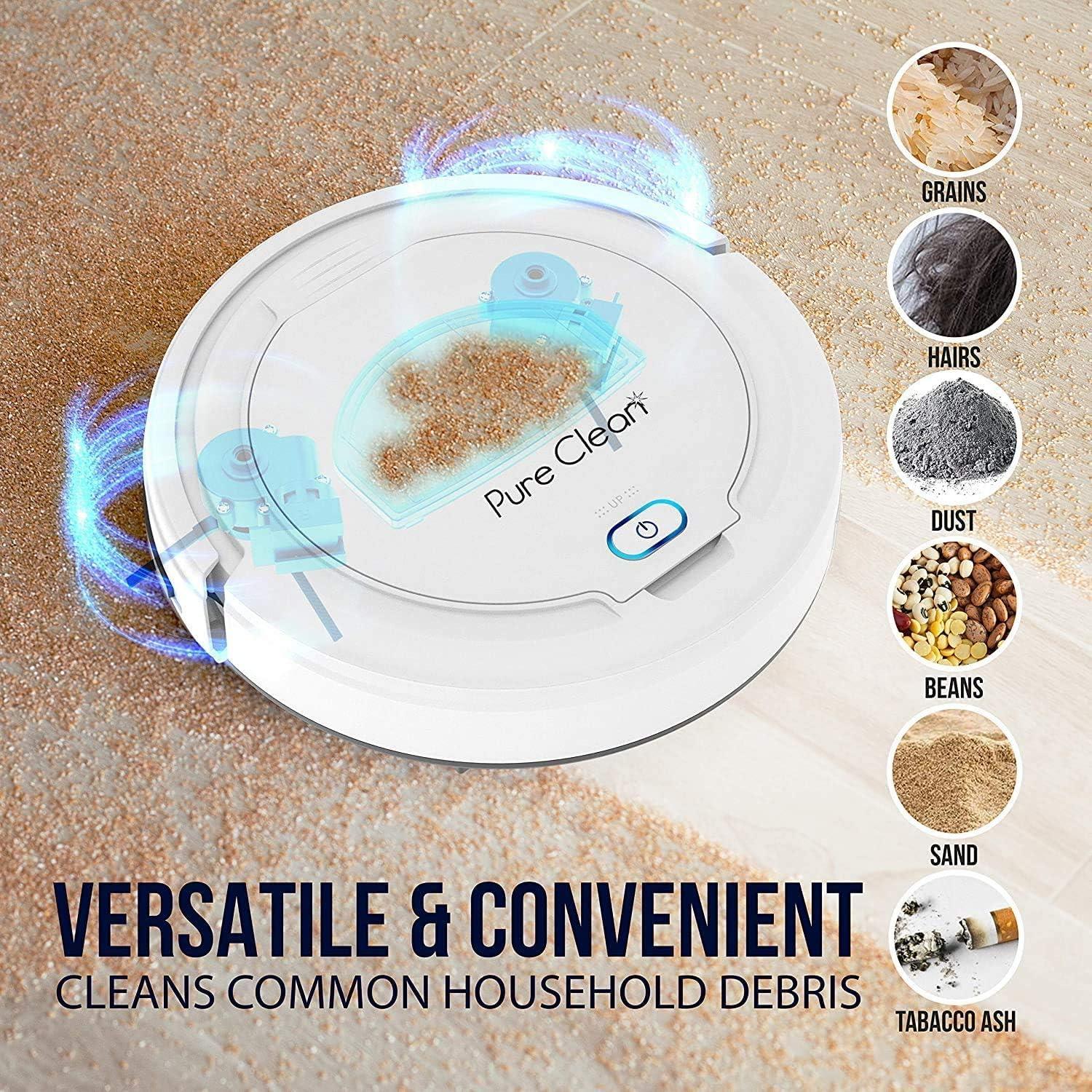 Aspiradora Robot SereneLife Pure Clean Slim 90 Minutos