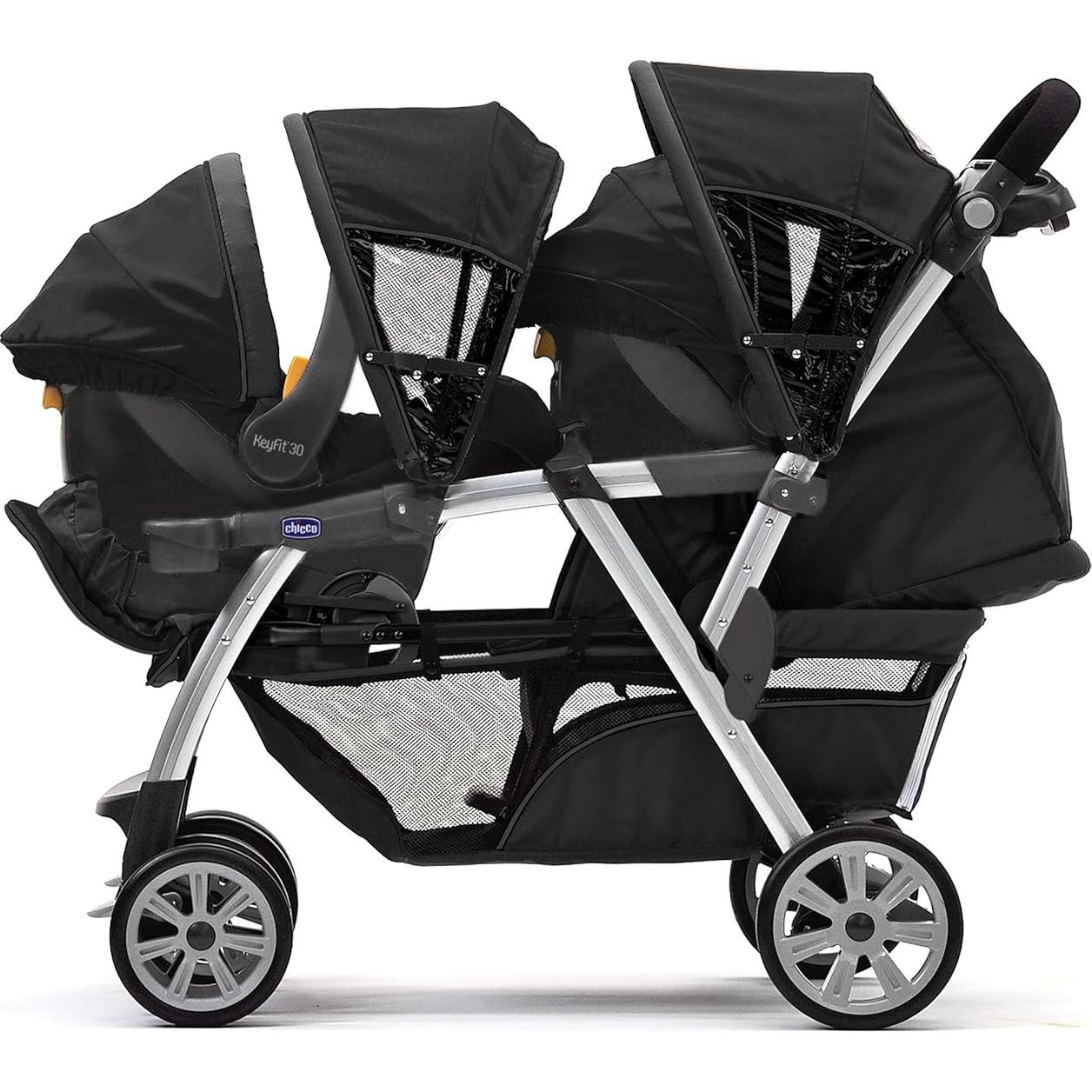 Cochecito Doble Chicco Cortina Together Minerale