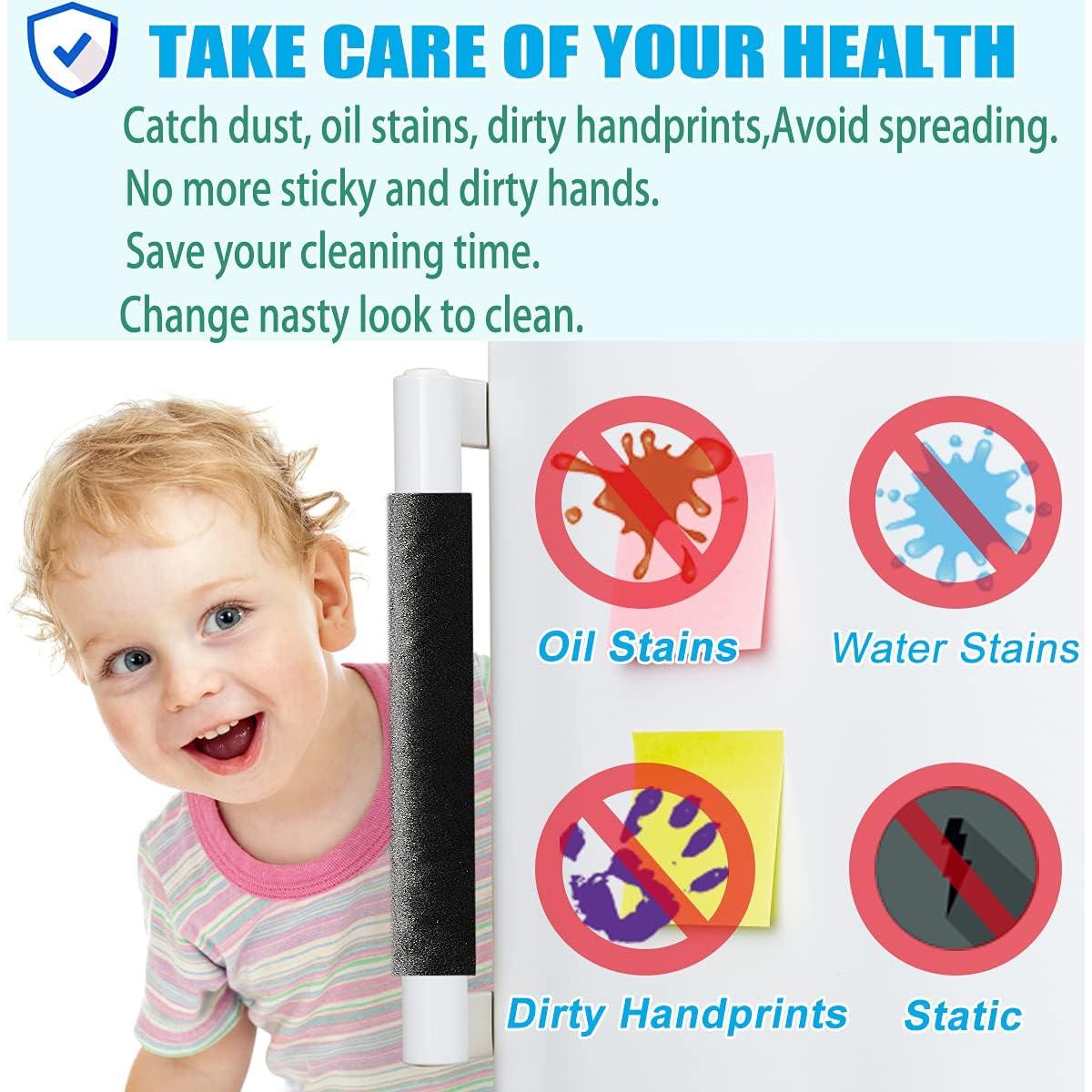 Cubiertas de Mango de Puerta Volecy 5 Piezas Terciopelo Negro