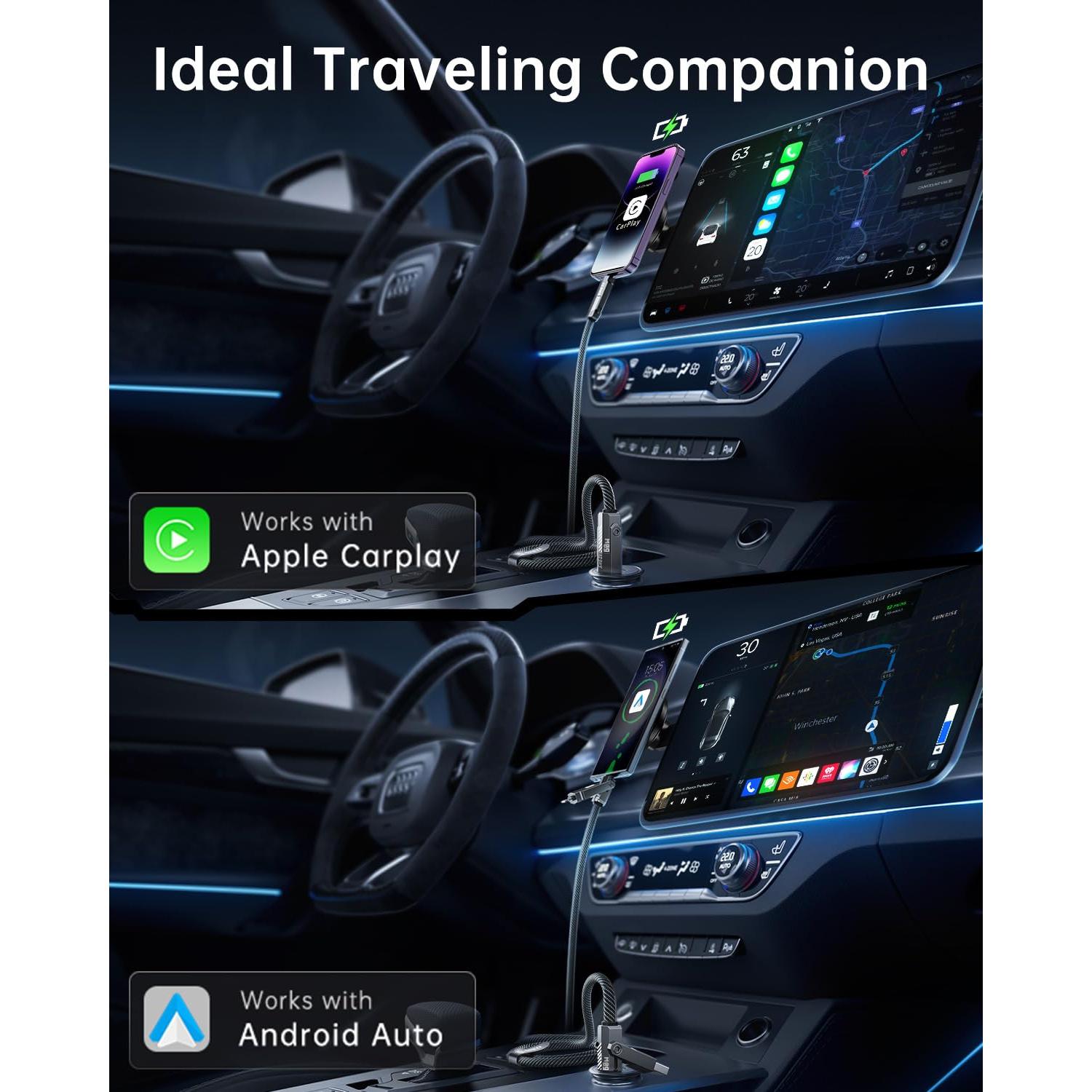 Cable USB C 4 en 1 SHEZI 60W 1m Gris - Carga Rápida