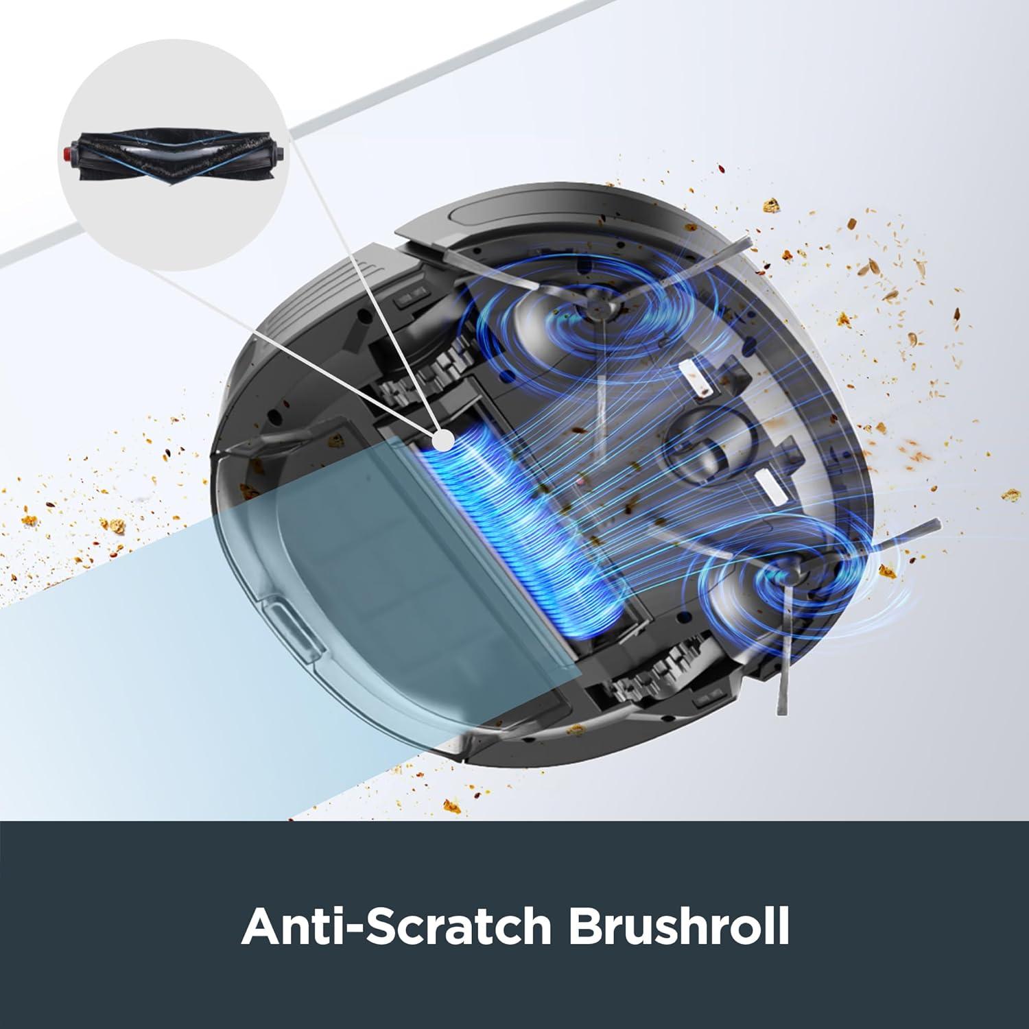 Aspiradora Robótica Eureka NER650 2000Pa Wi-Fi Negro